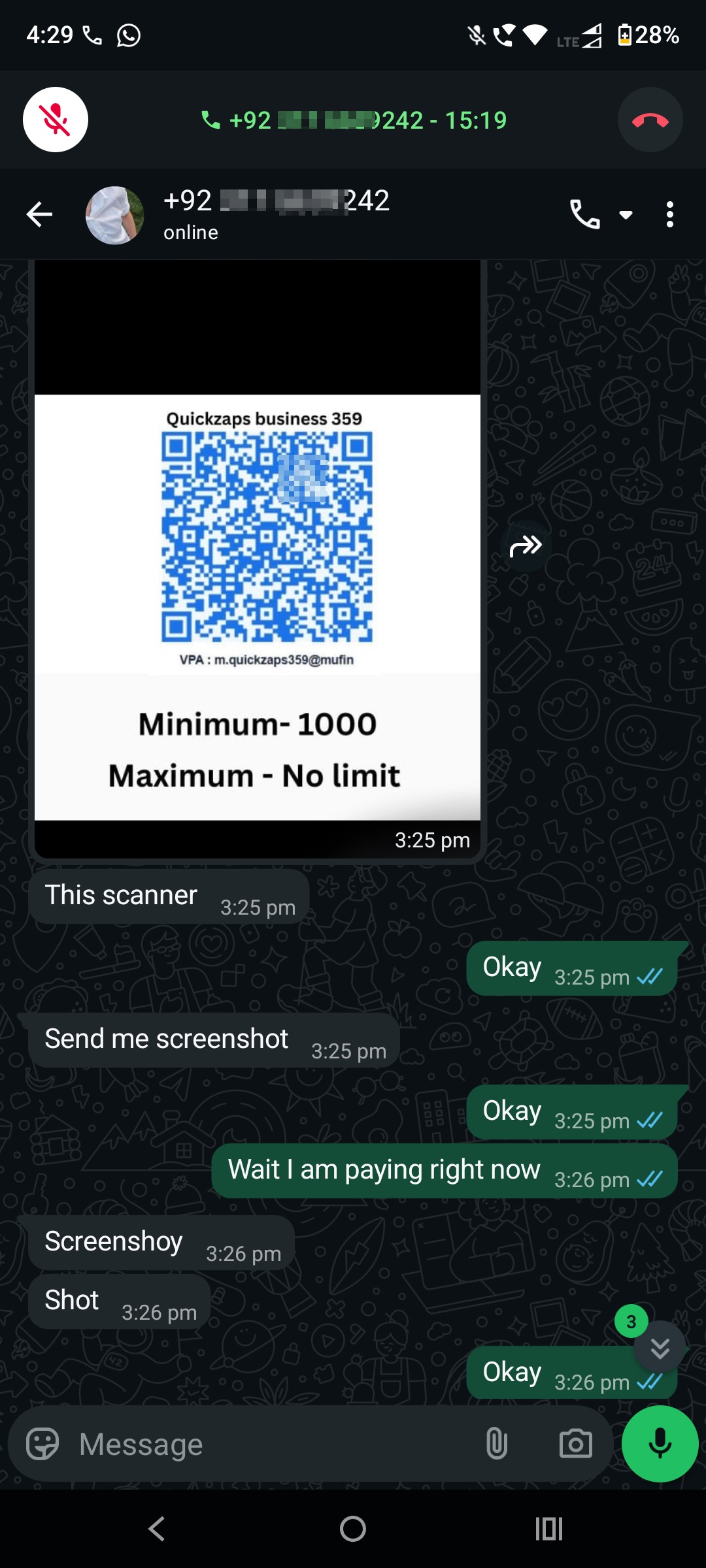 I have taken a loan of 6000 for 15 days after that my payment is done but they are blackmailing - image 7