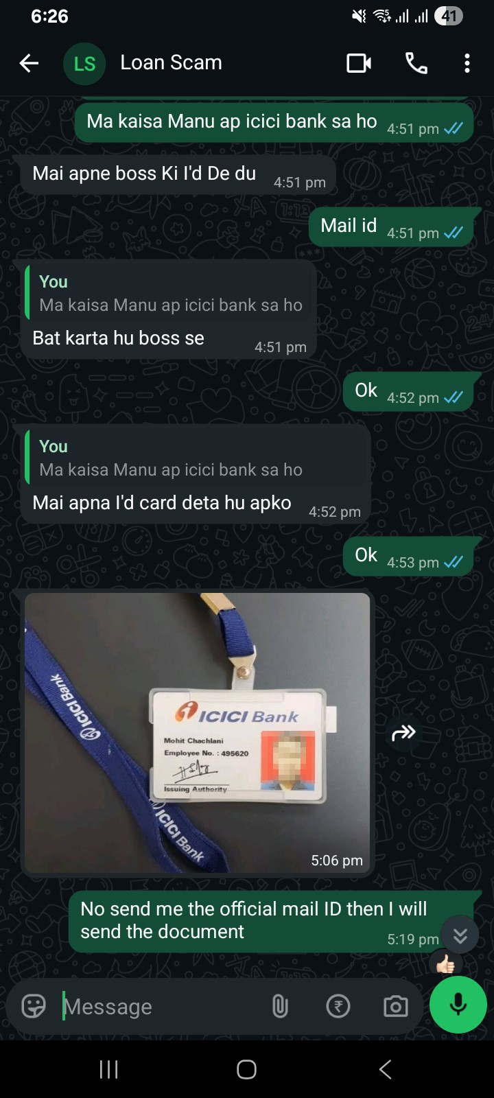 loan scam  - image 4