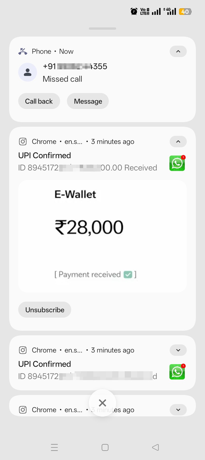 giving me 28000 from UBI and
