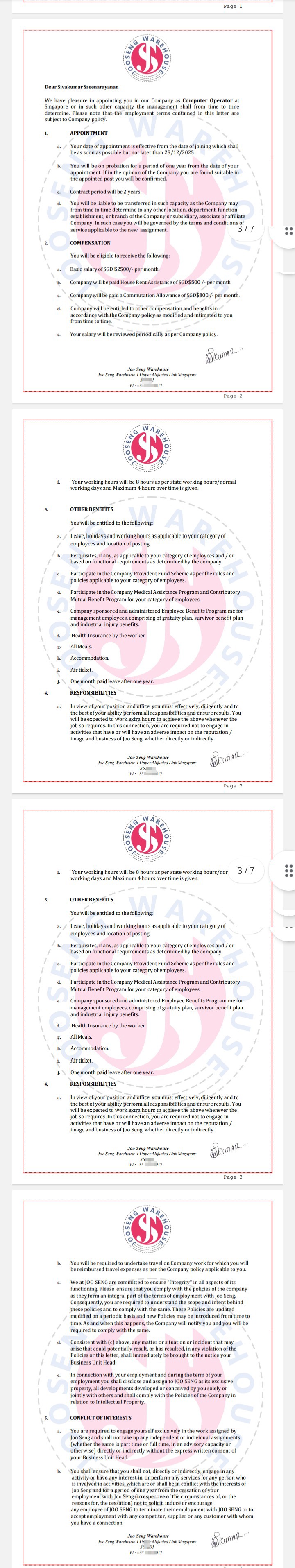 MALIK OVERSEAS MADHYAPRADESH FAKE AGENCY - image 2