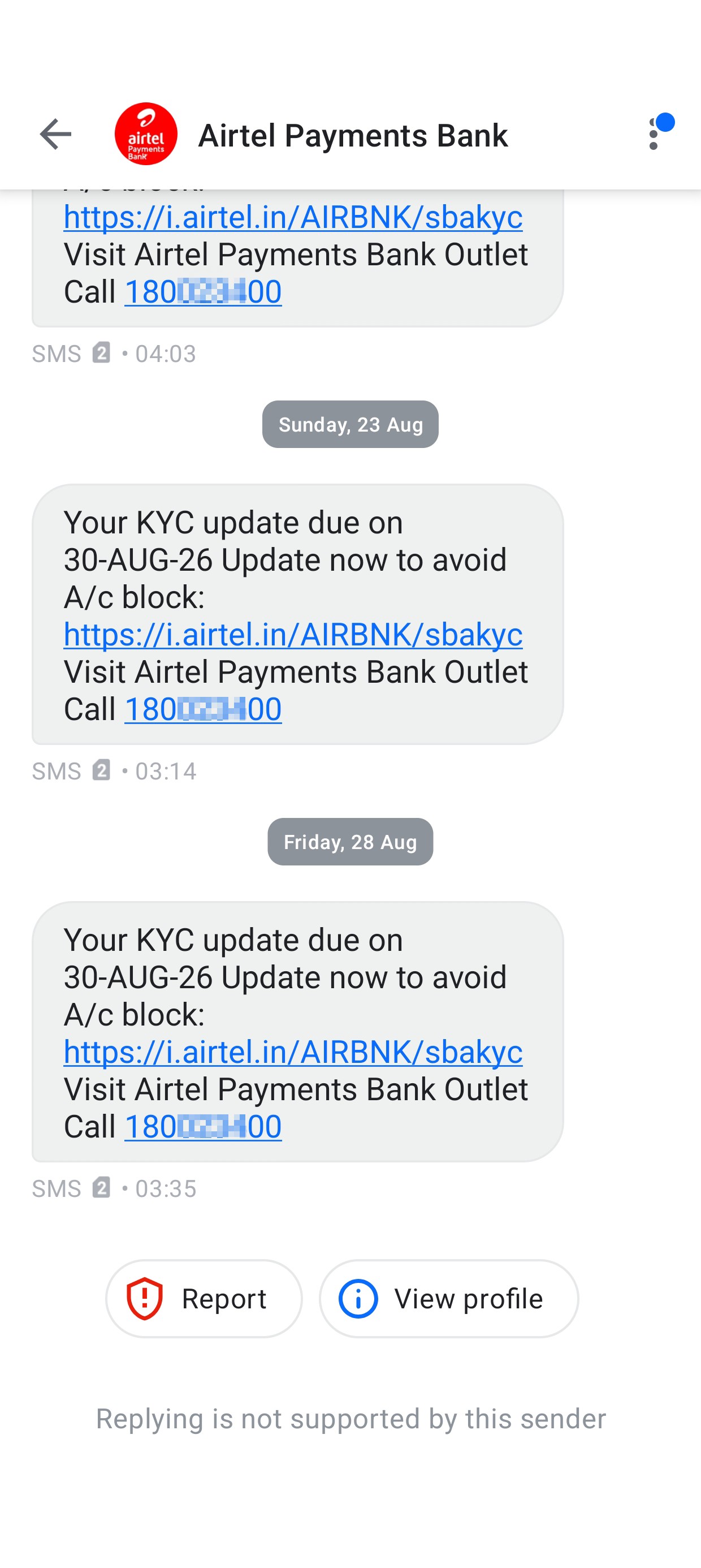 Airtel payments KYC