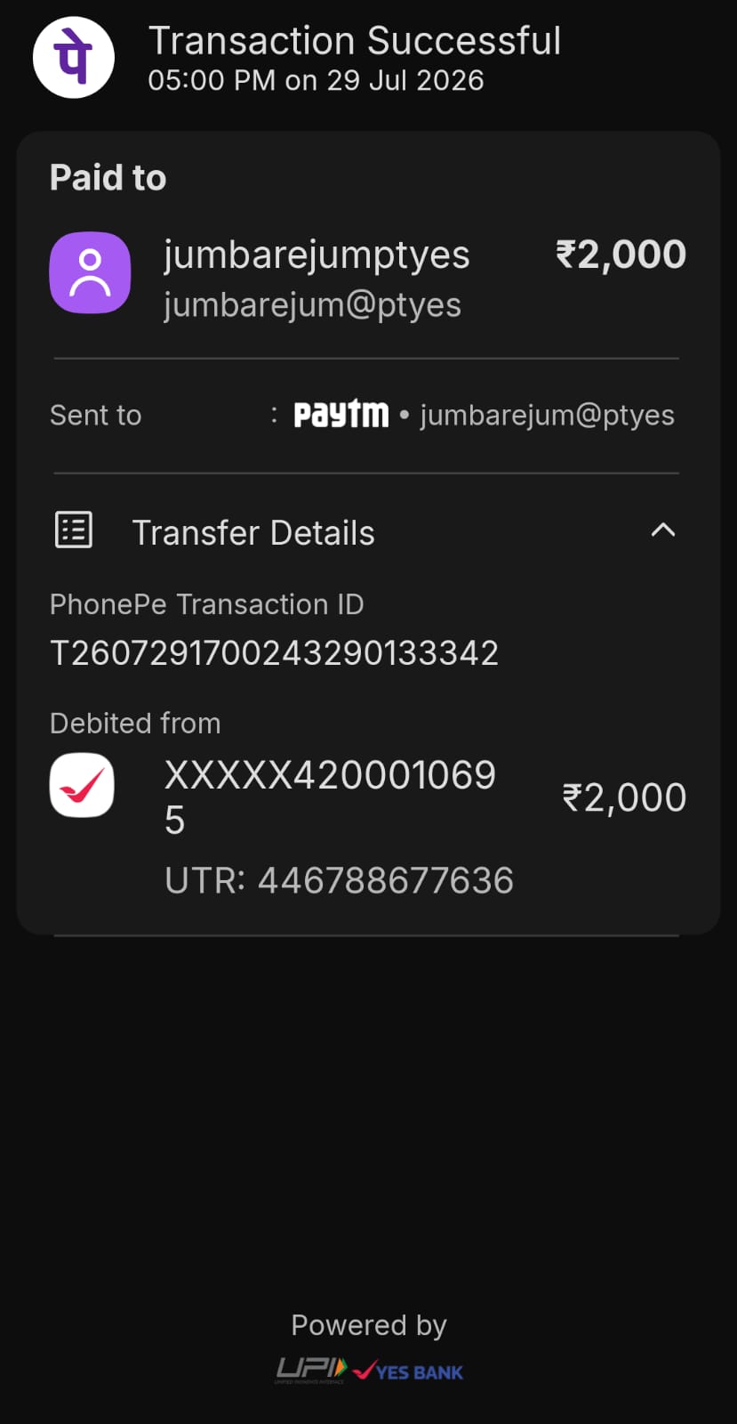 is frodu person don't send money any loan online process  - image 2