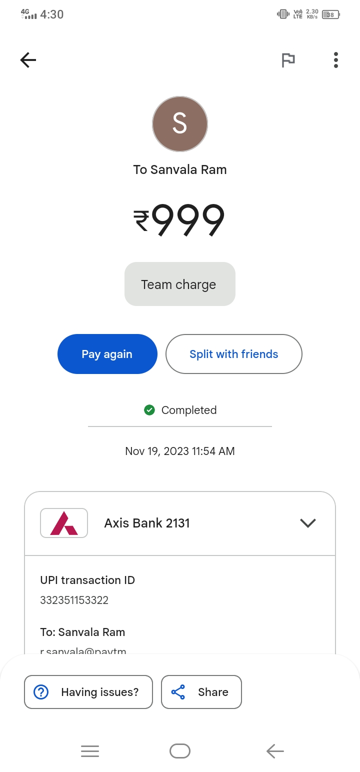 Online Gaming like Dream 11 team fraud 