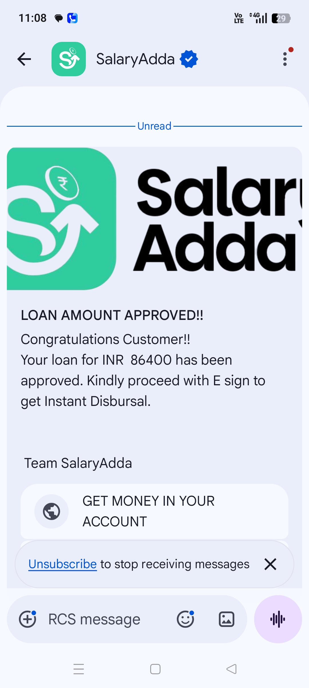 Loan Scam Please Note 