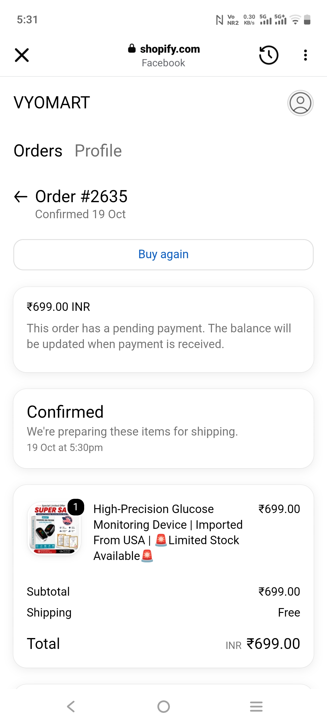 Do not shop online from Instagram or Facebook - image 2