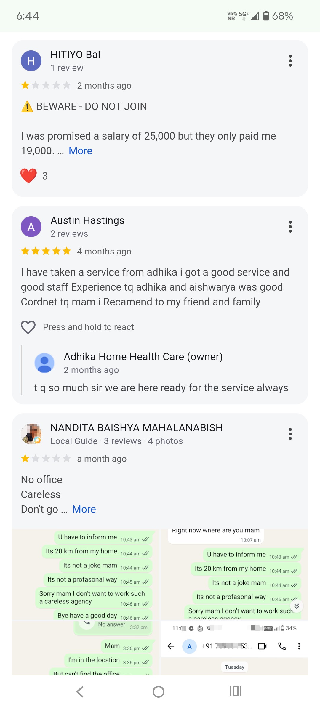 job scam 