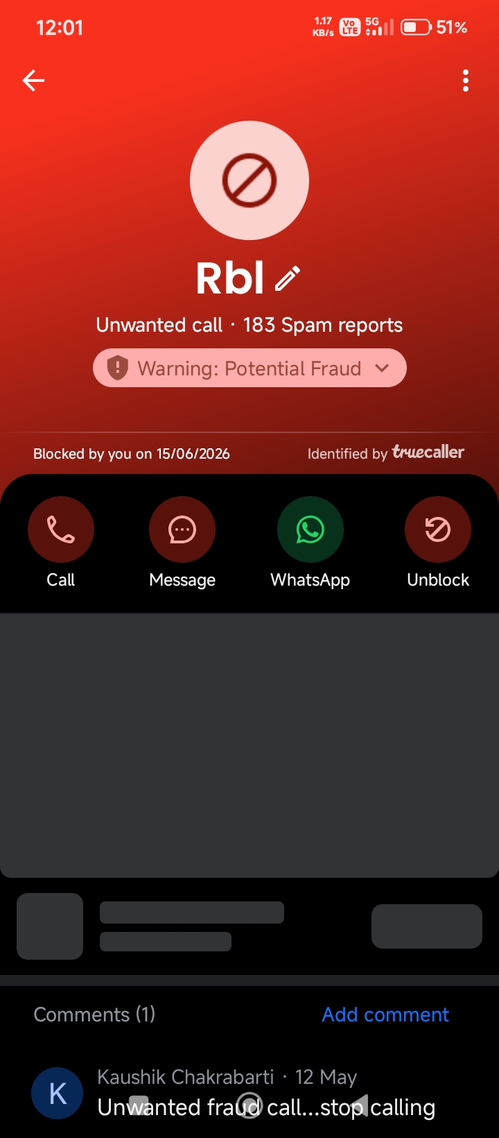We protect from scam 
