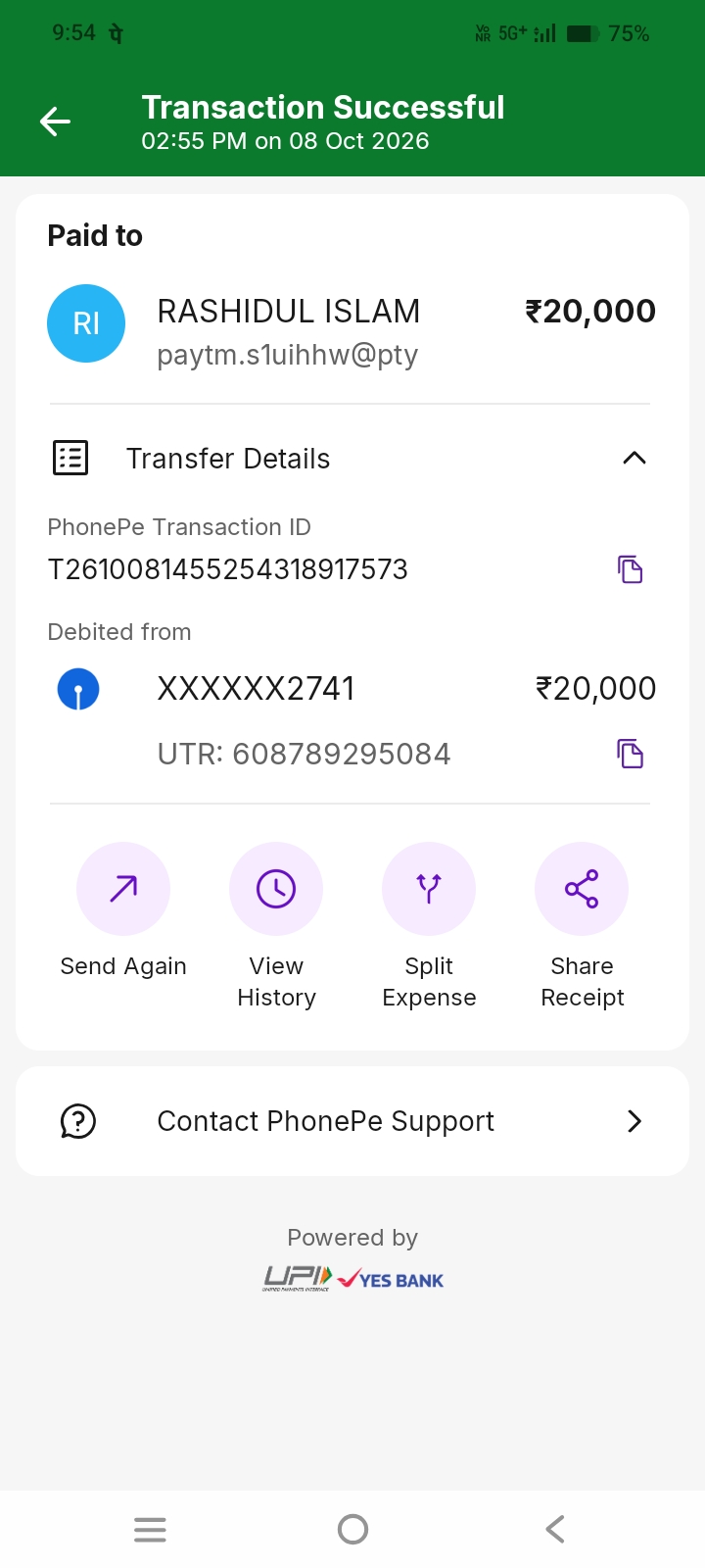 An account was created on my phone and my mobile was hacked, but I didn't realize it because I didn't receive any SMS. - image 4