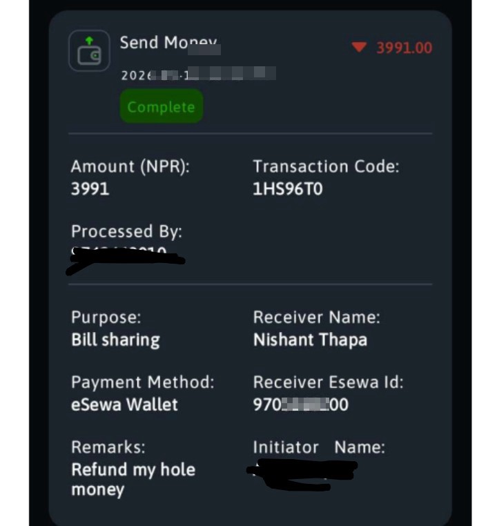 Dress payment scam asking for extra money for verification - image 2
