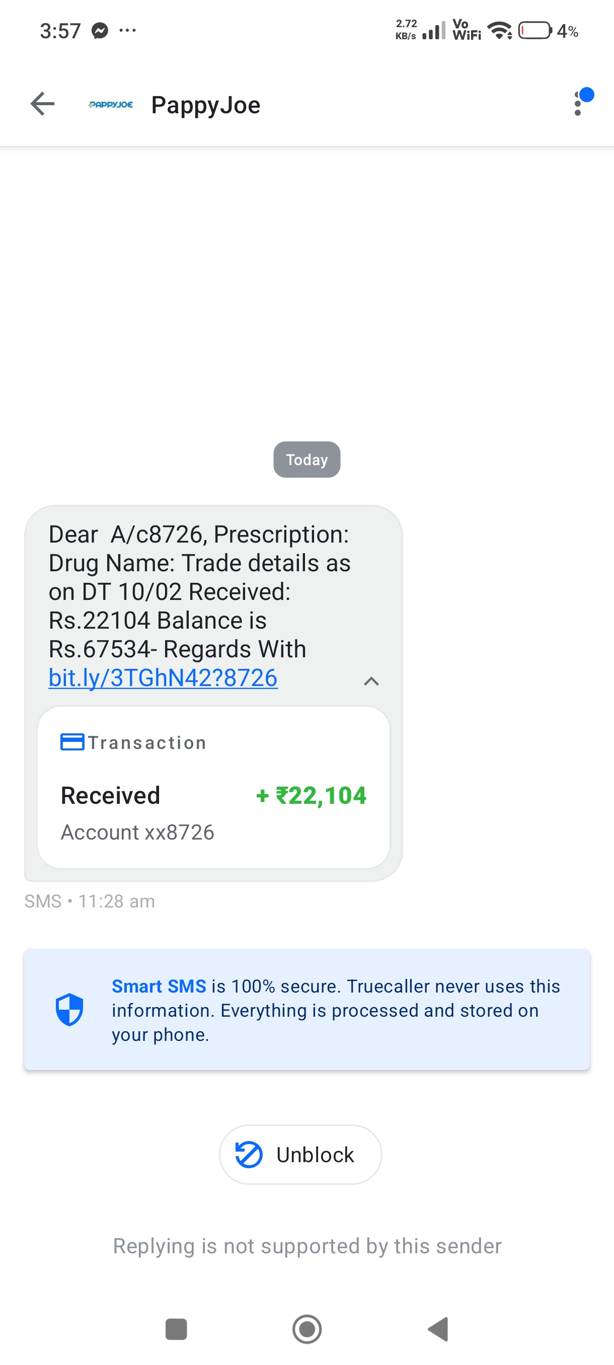 FAKE FALSE INFORMATION FRAUD ALERT