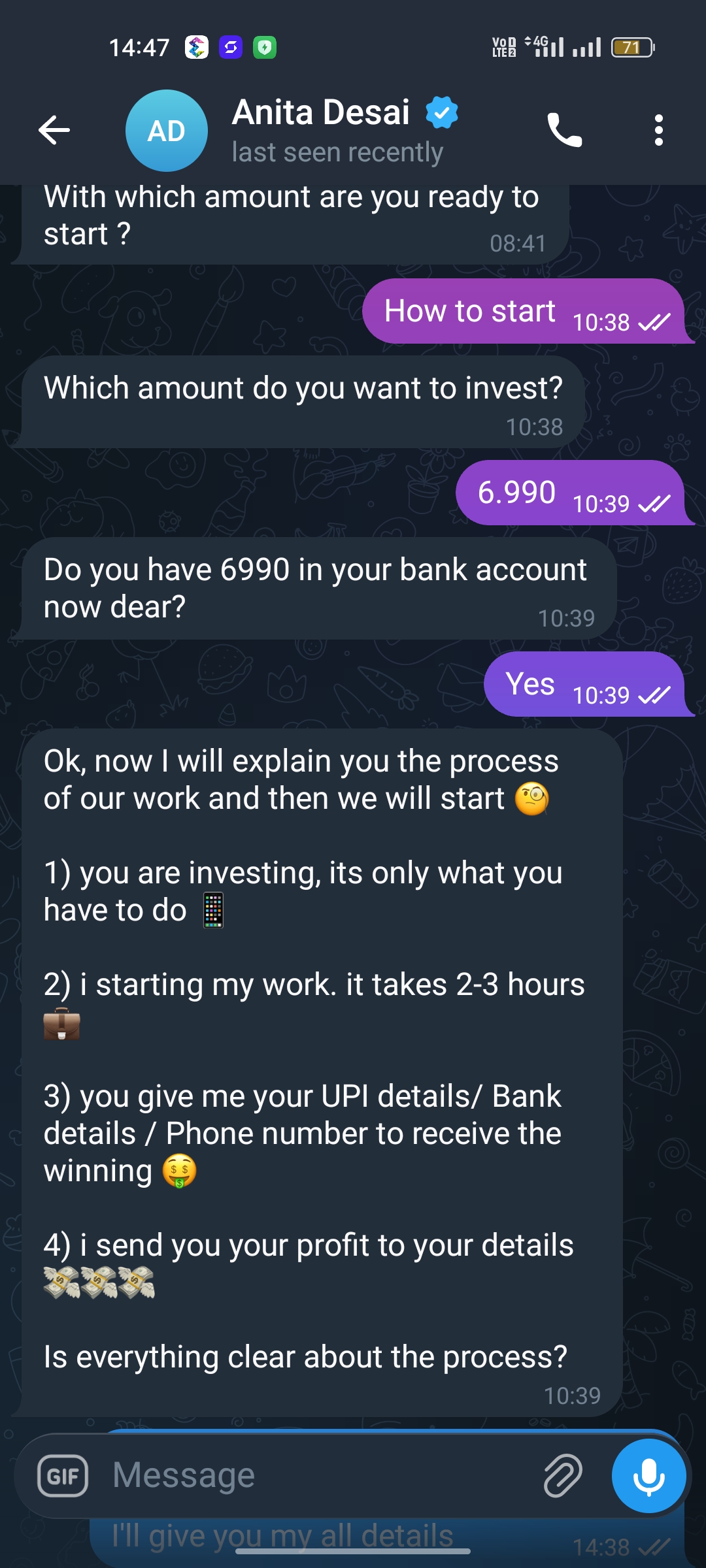 UPI scammer  - image 2