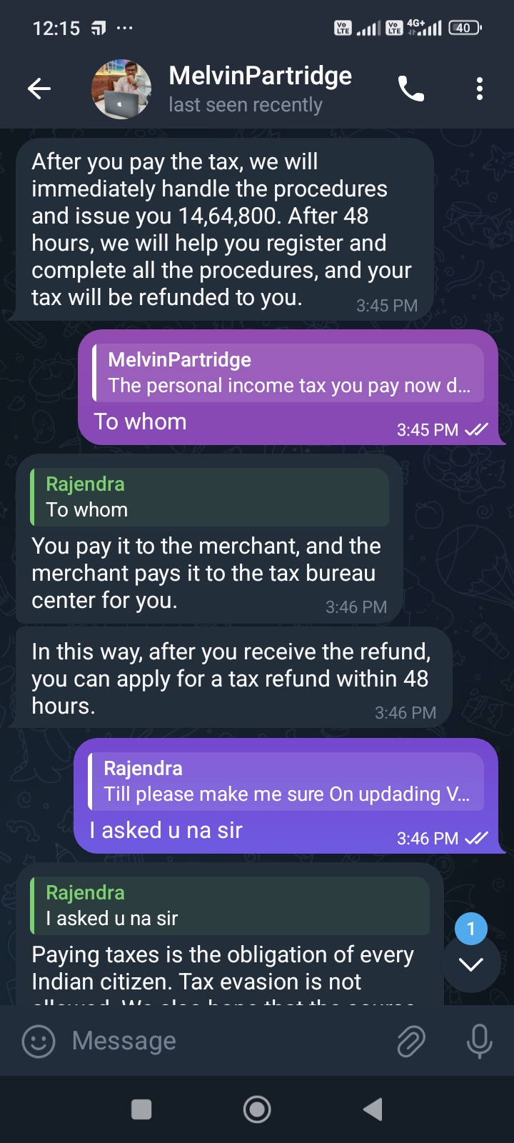 Scam On Telegram  - image 6