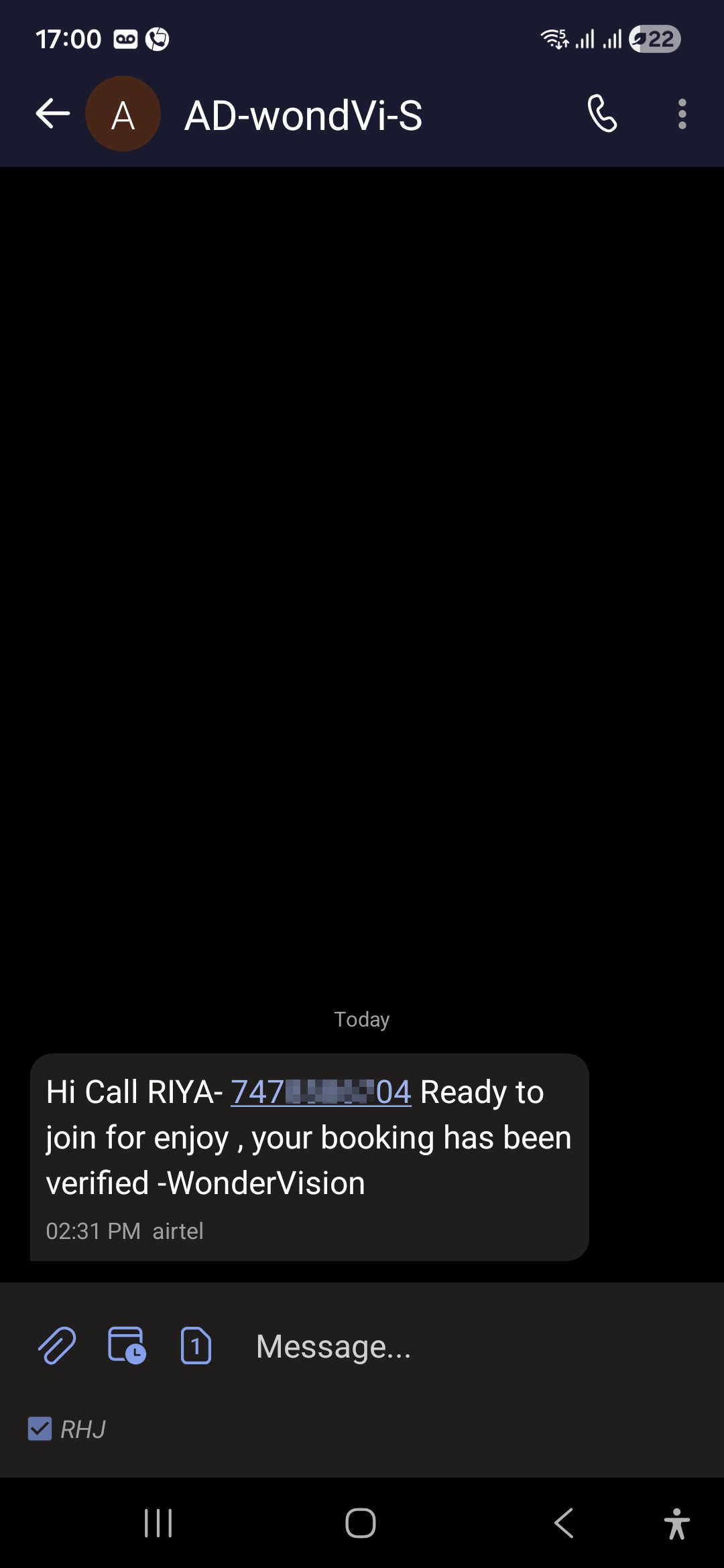 SMS Scam to trap you
