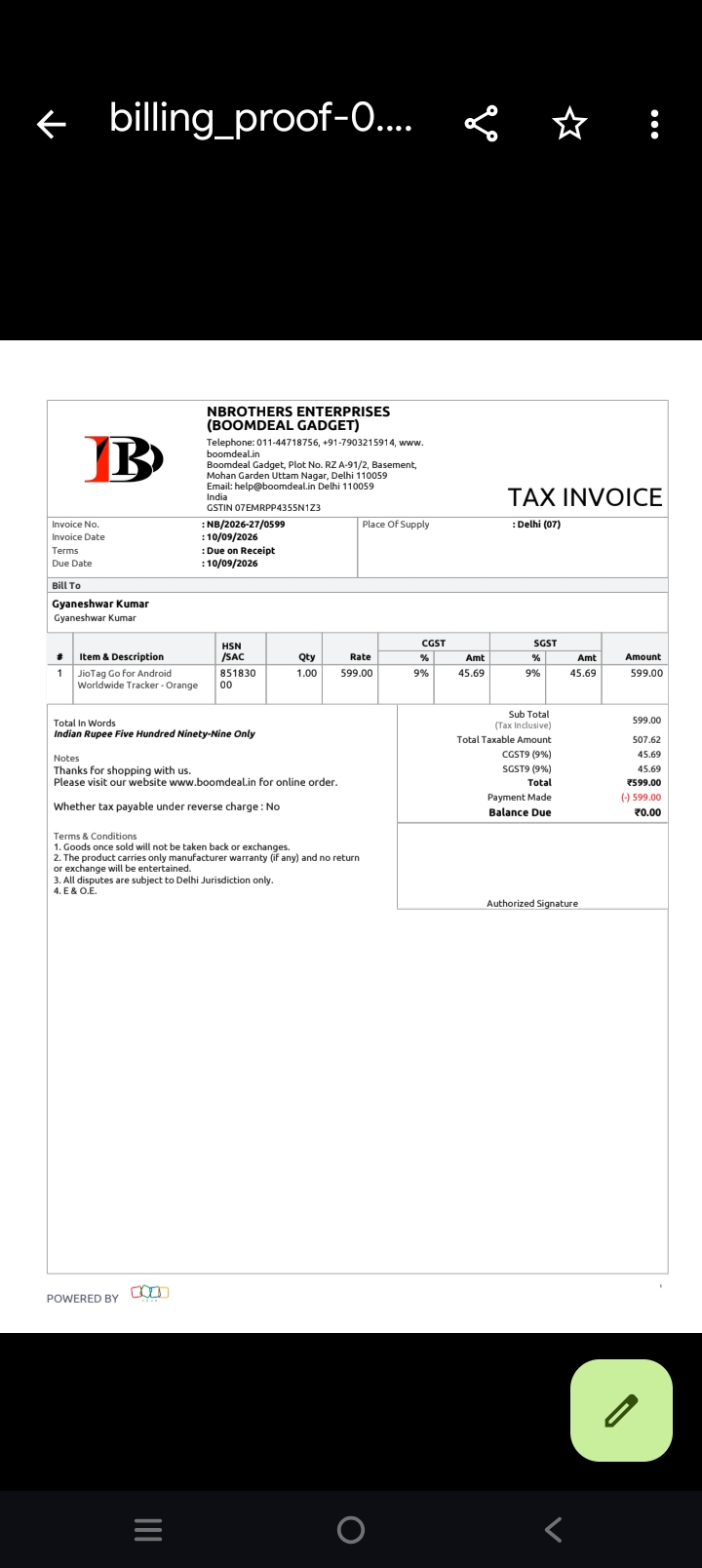 Boomdeal Scam: Fake Delivery Claims and Refund Refusal after 1 Month - image 5