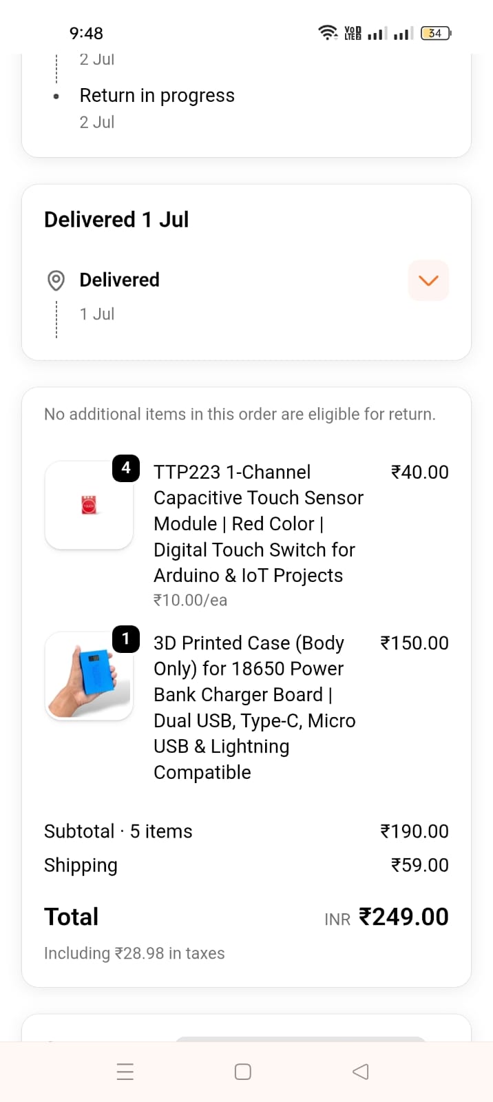 Harish project website scam 
