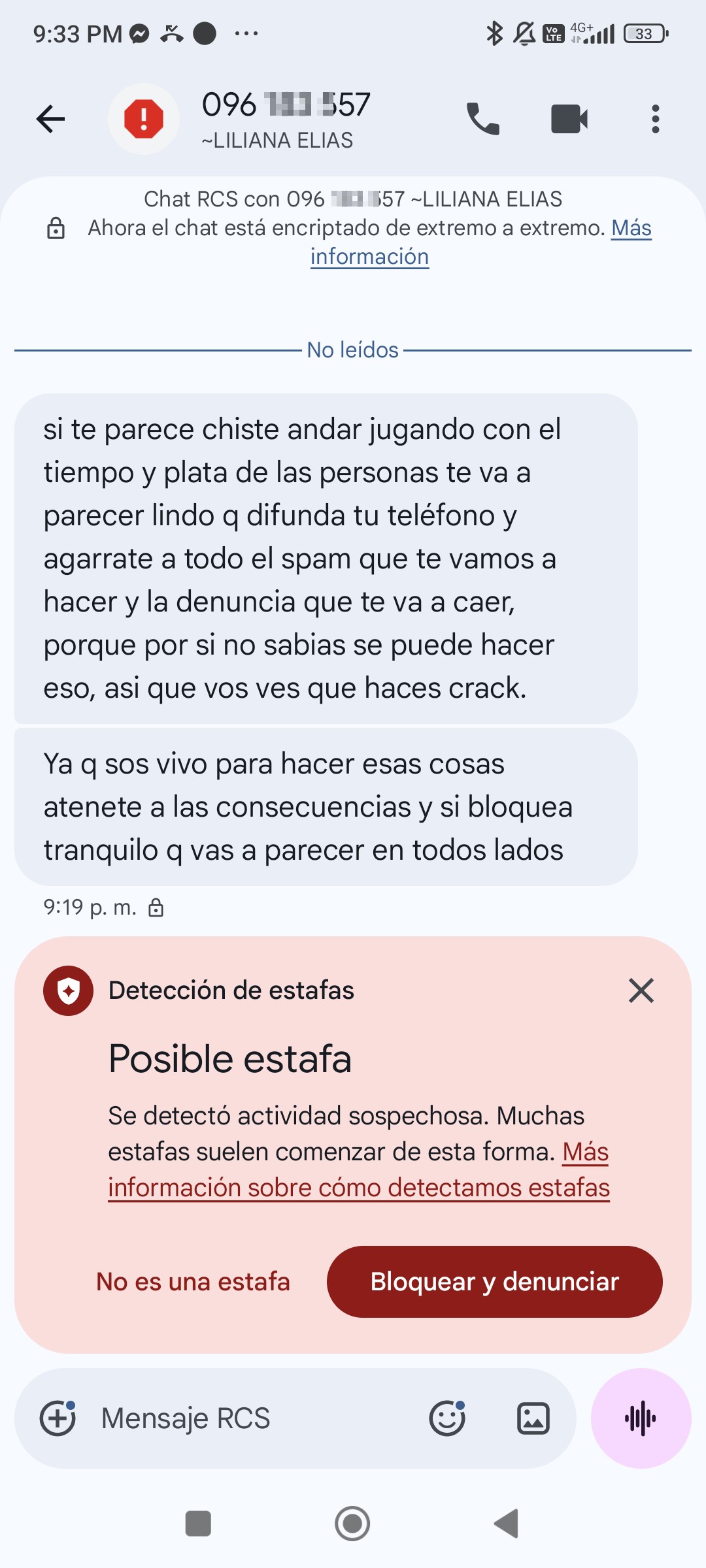 Sales scam on Facebook Marketplace with threats over package - image 4