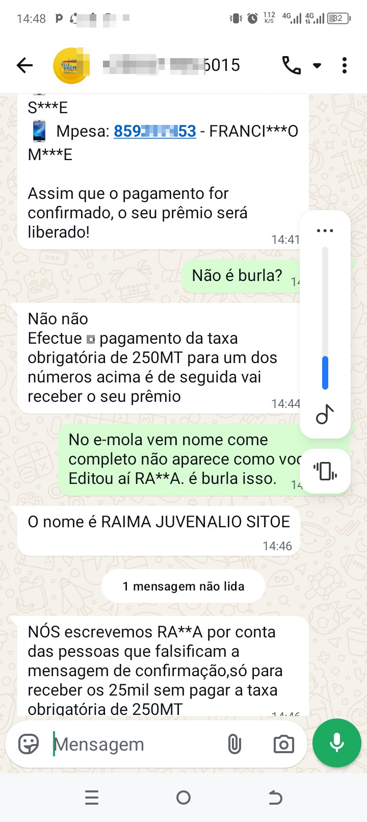 Scam on Premier Lotto - image 5