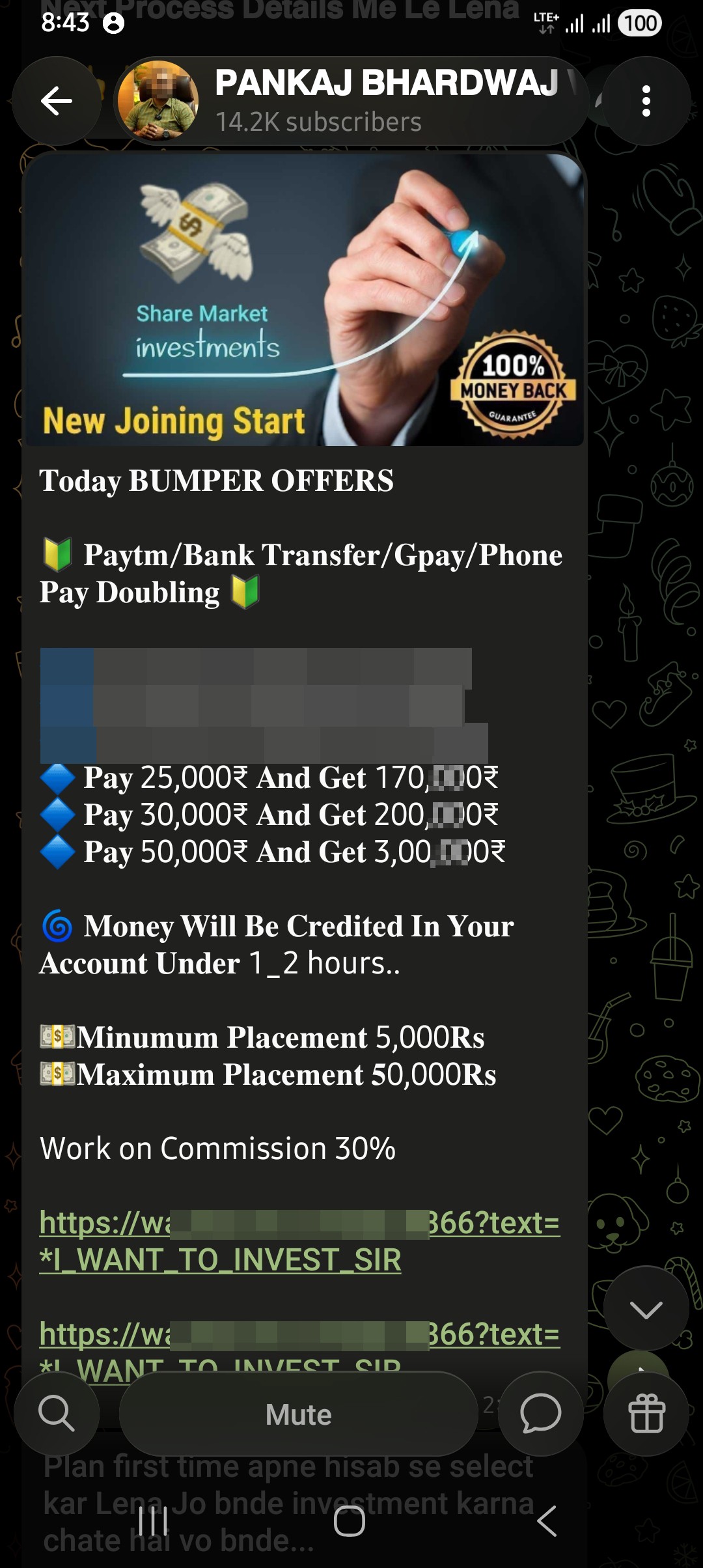 i lost 10 k and then he demand more 25k for forex exchange 