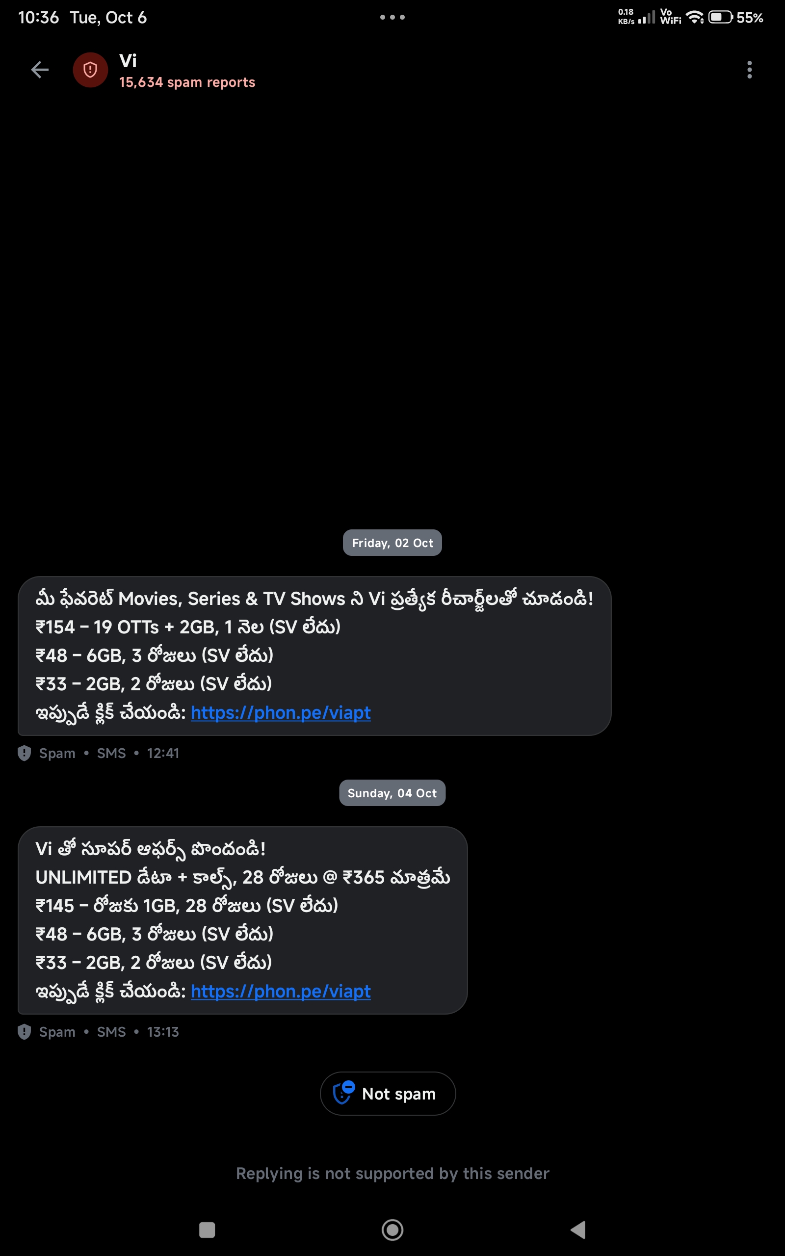 Scammer alert , otp offers to scam me