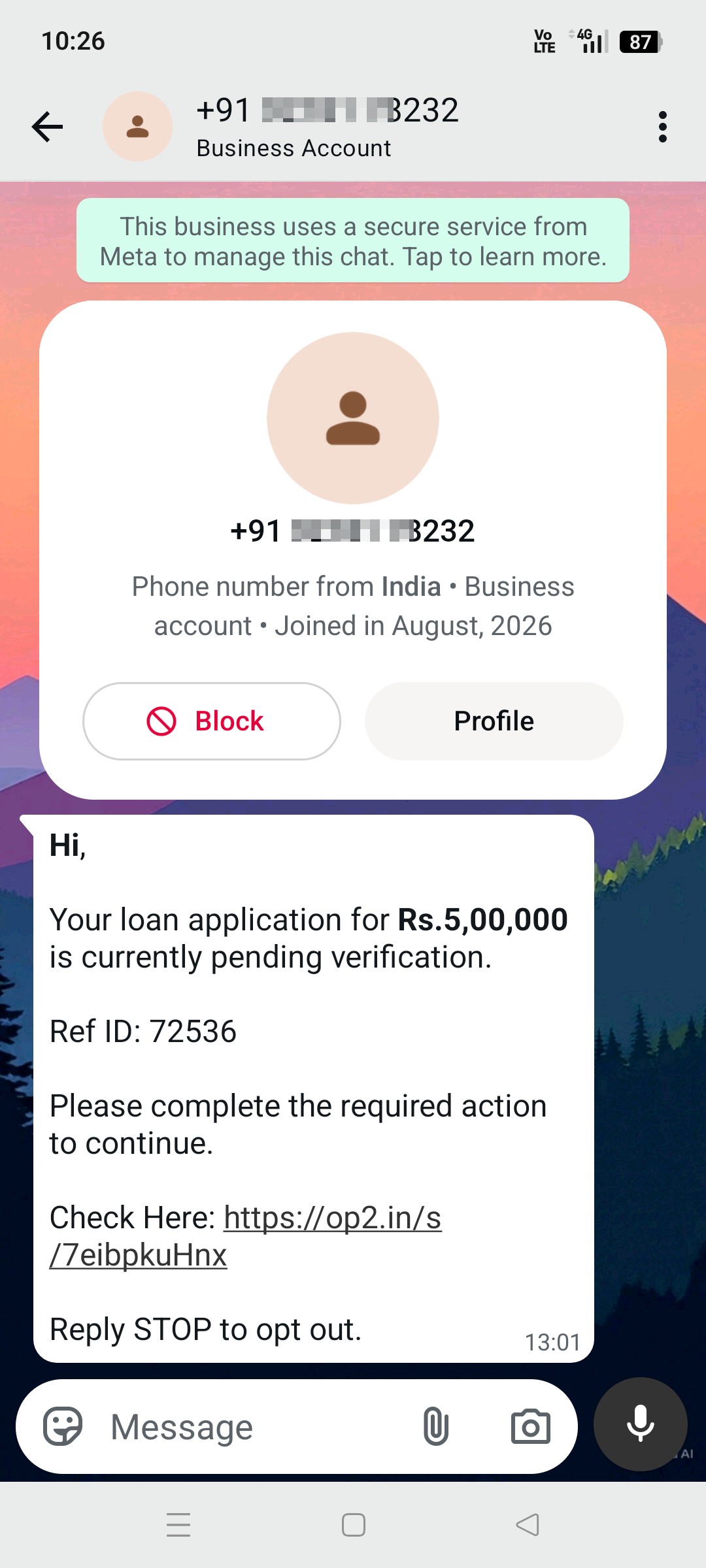 Loan Scam 