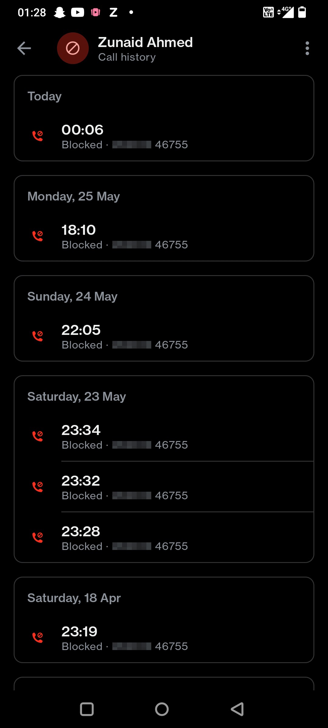 I'm constantly getting calls from this number even after blocking, I get calls specially at night..