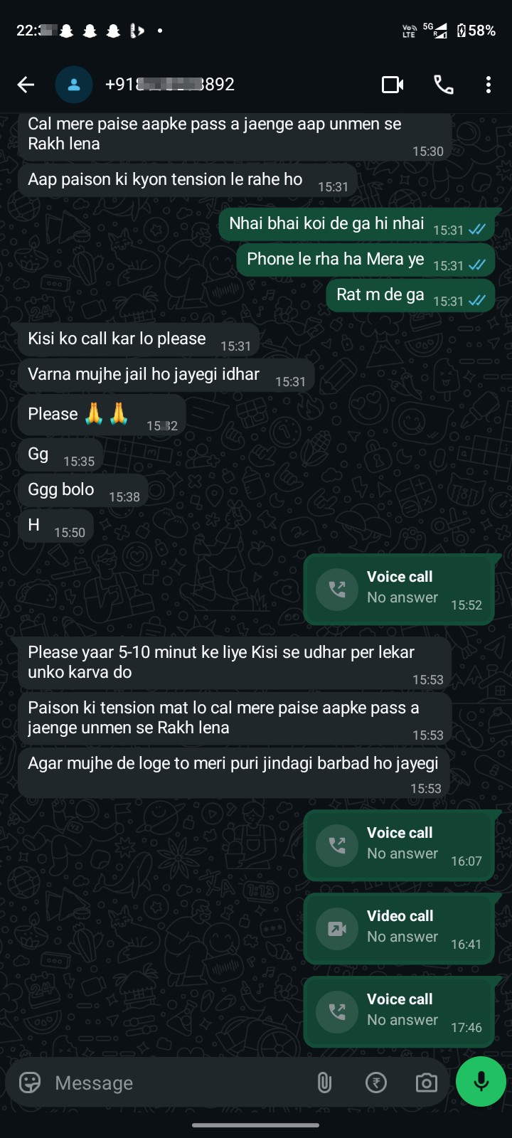 10.000 rs scam number ha please be safe to everyone 