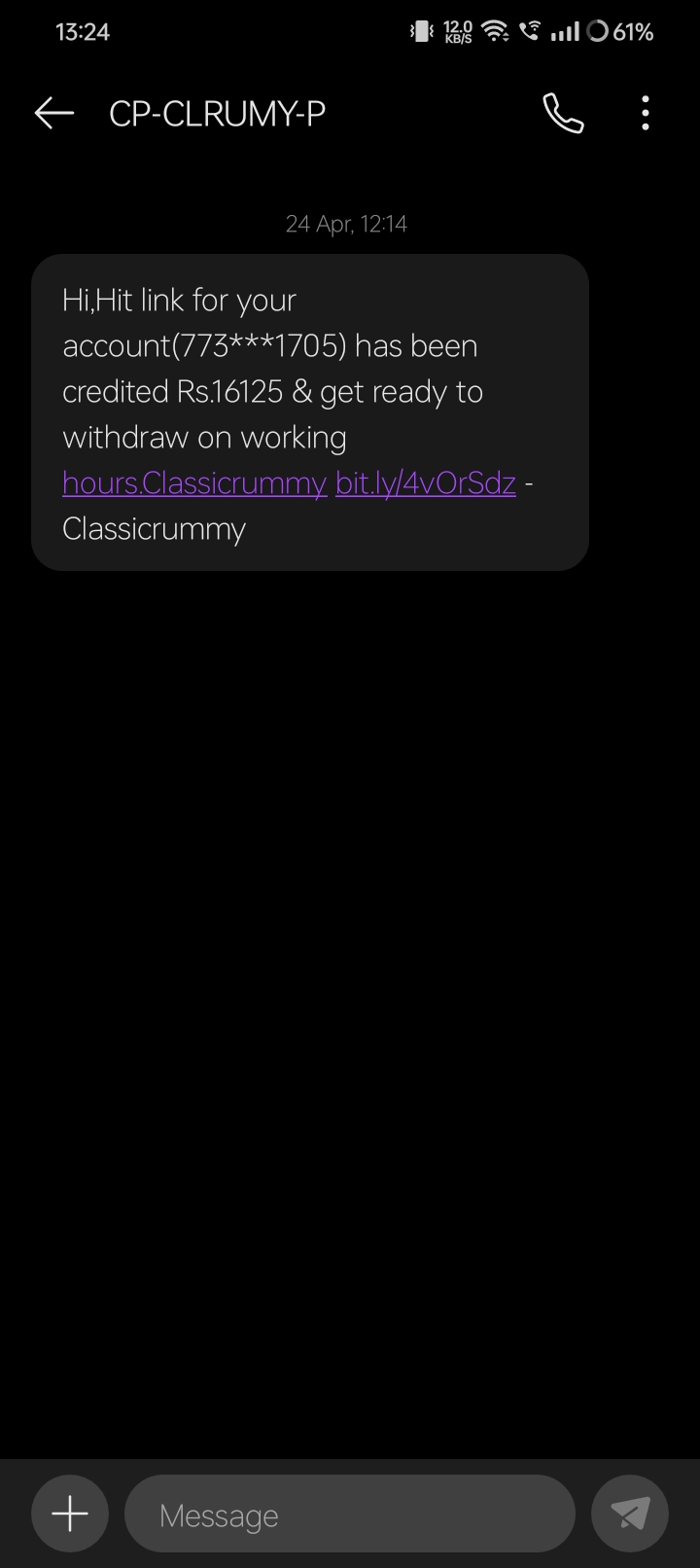 scam by massage  - image 3