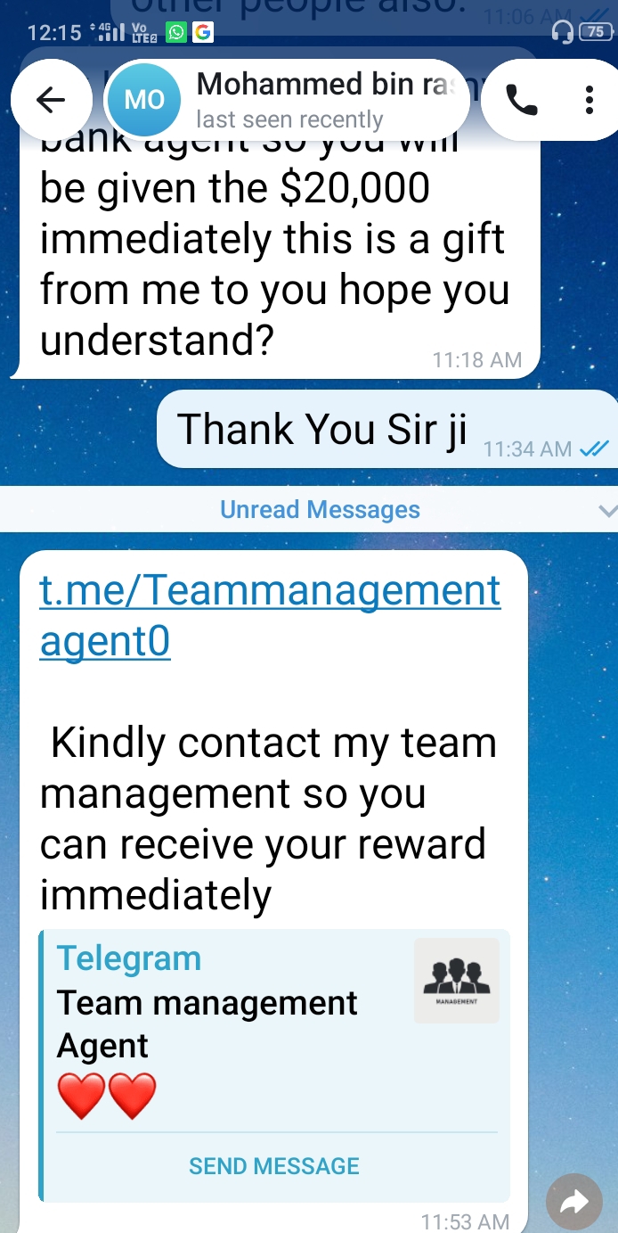 New Helping Scam 