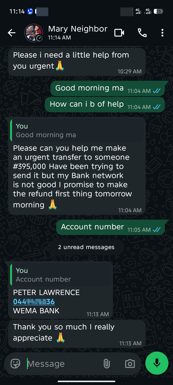 this is a new scam format