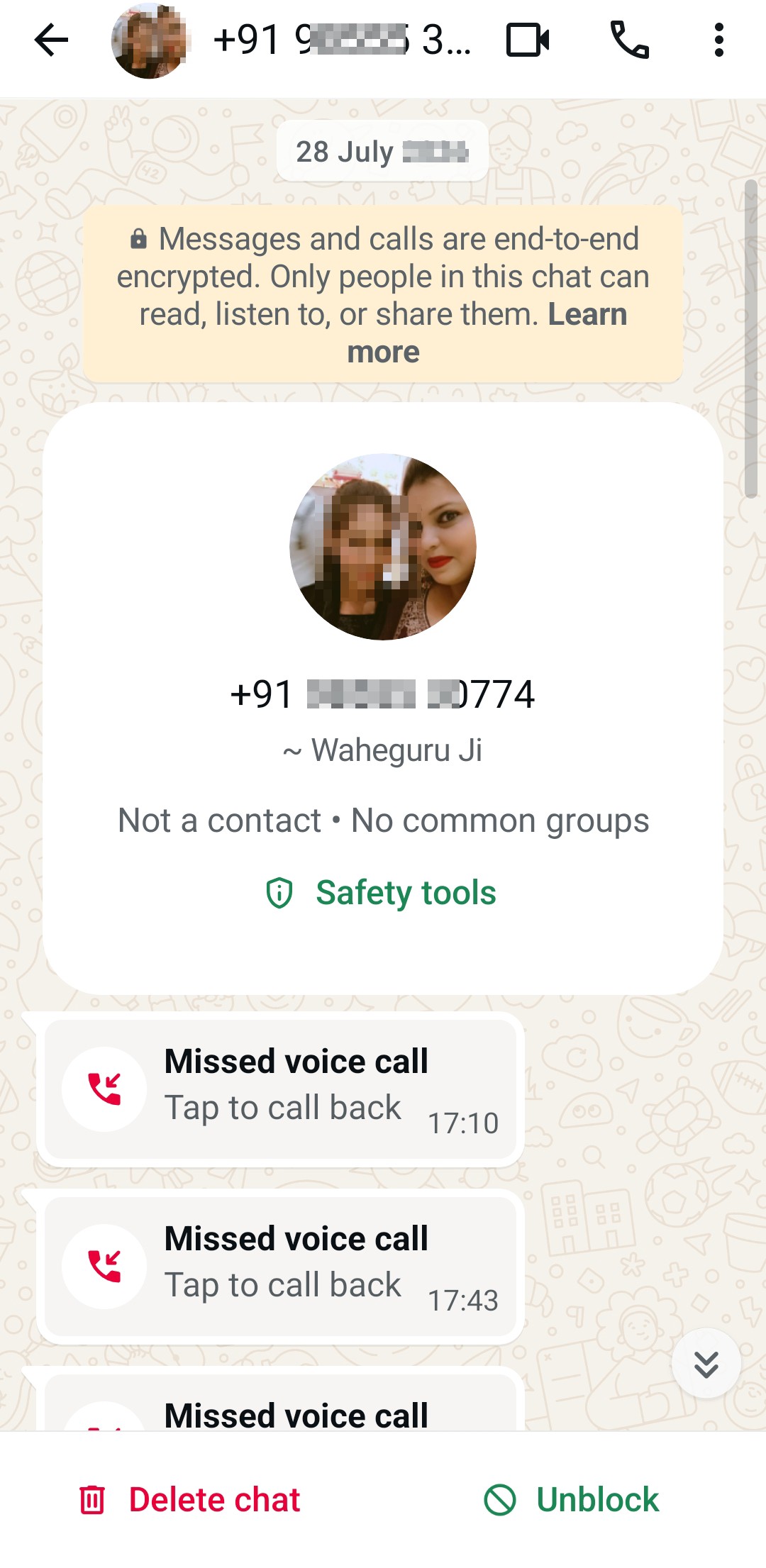 someone is calling me