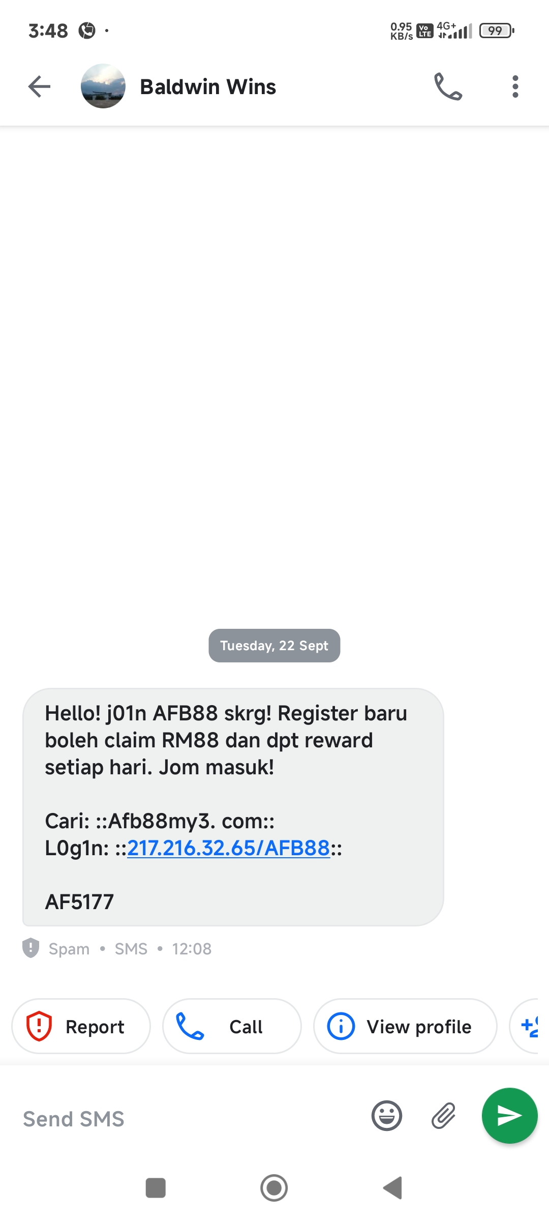 where gambling online get my number?? 