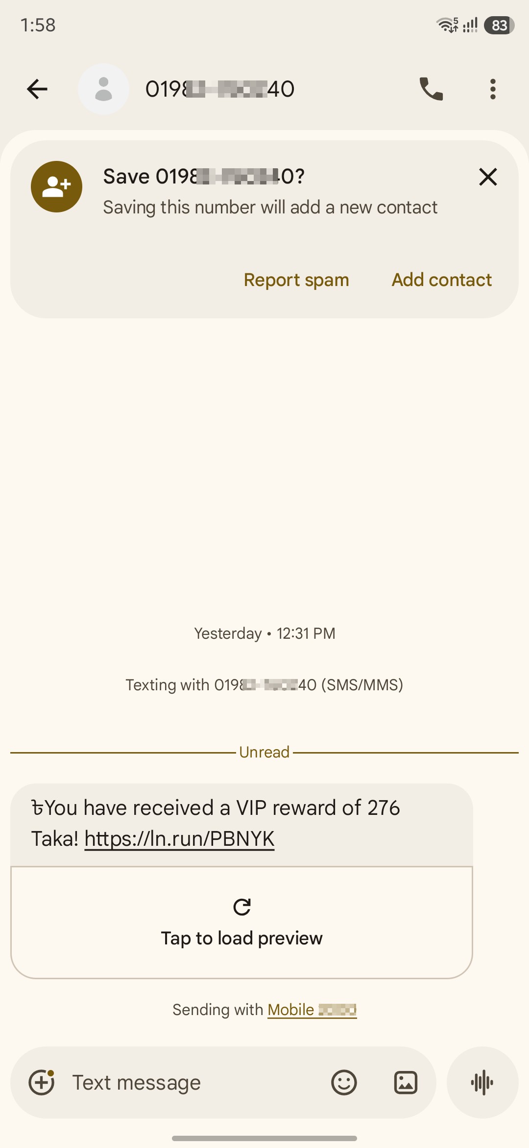 Bkash Scam