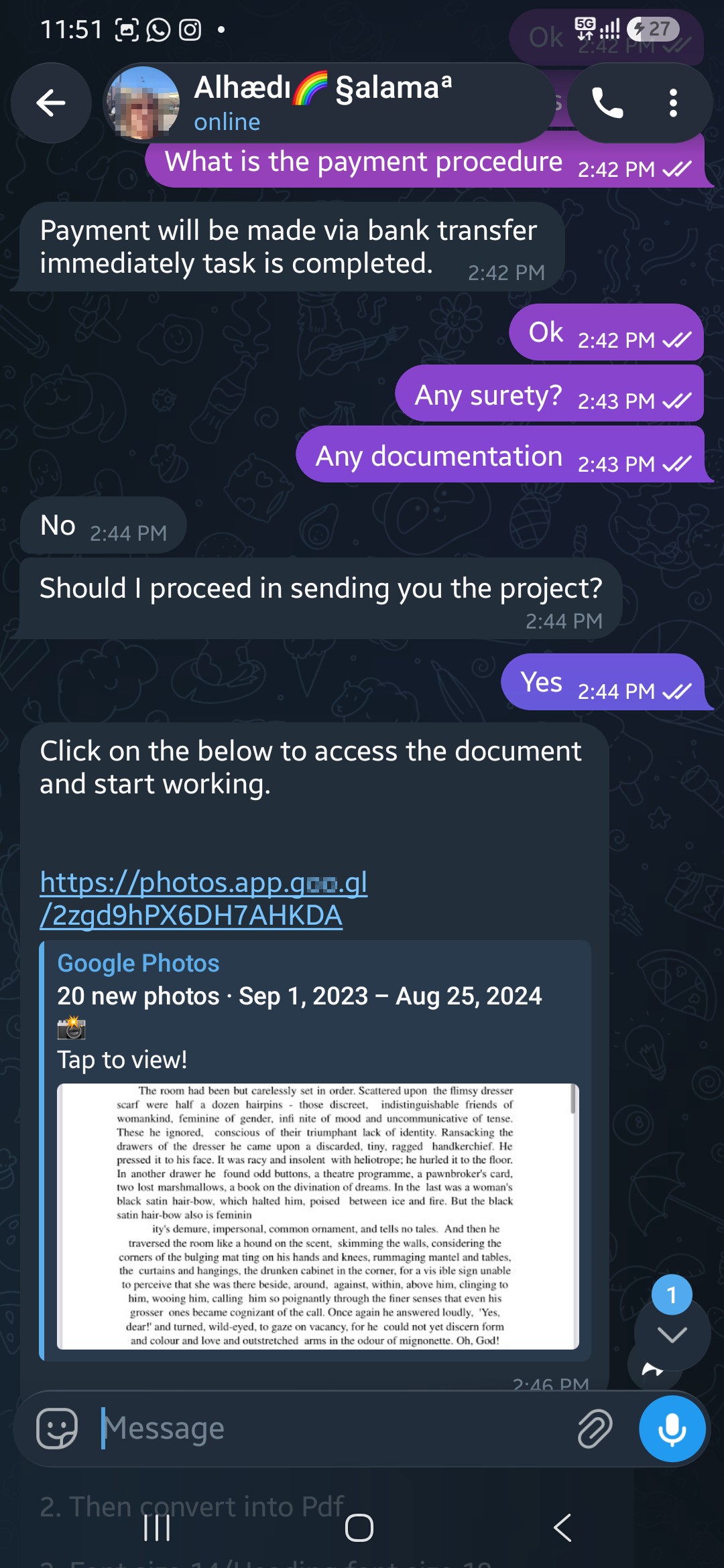 Data entry scam - image 3
