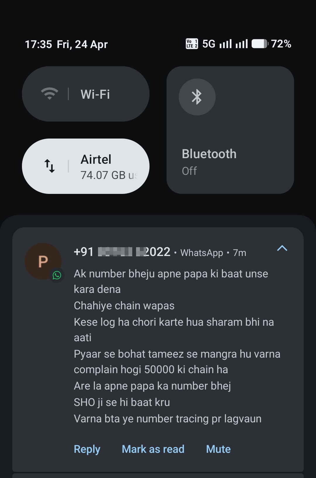 scam massage 