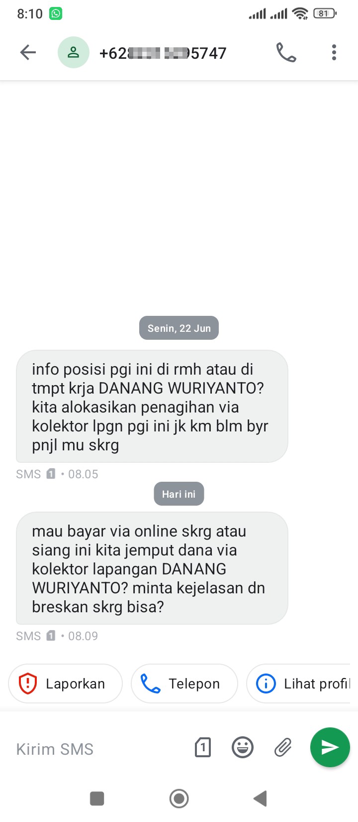 Teroran atau bukan