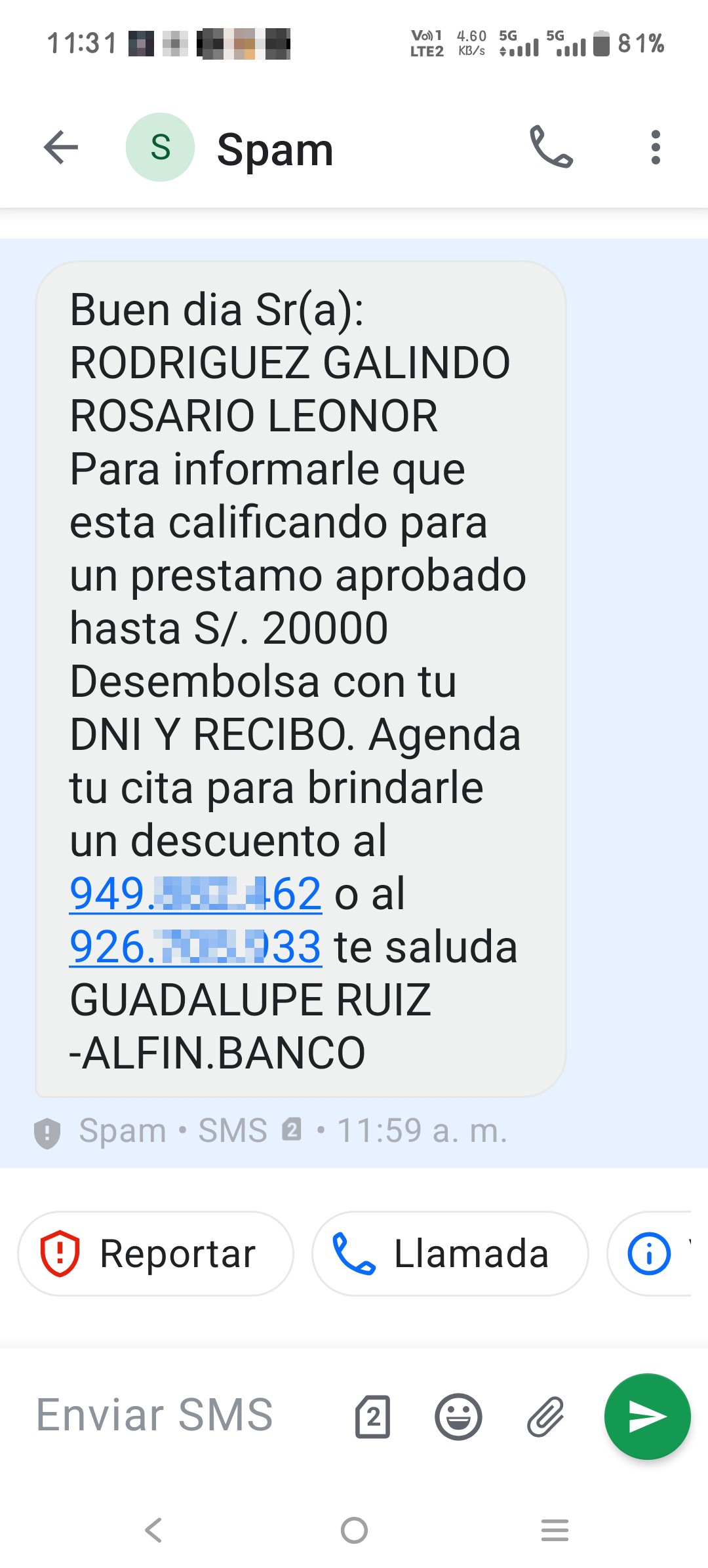 Harassment and bullying by ALFIN Bank - image 2