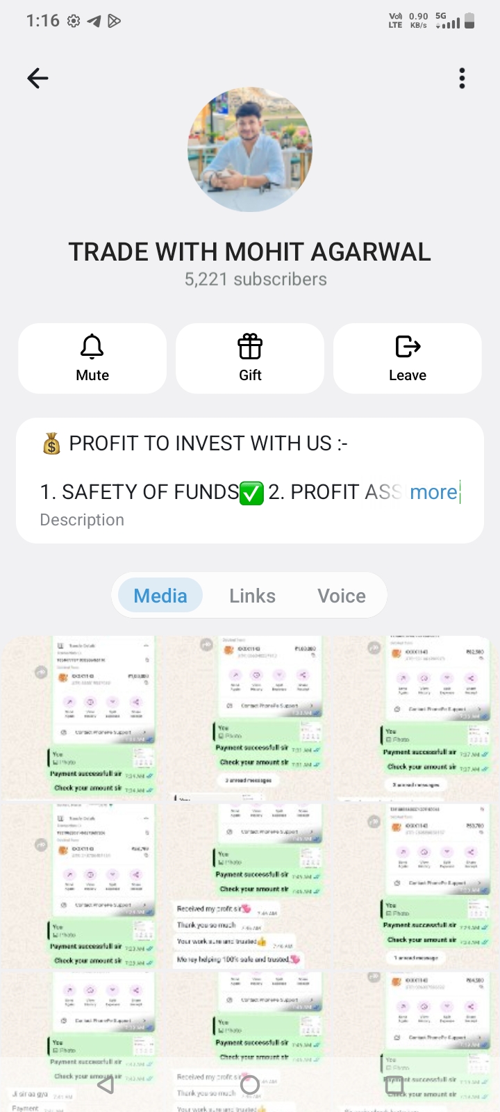 Telegram Fraud Be aware - image 3