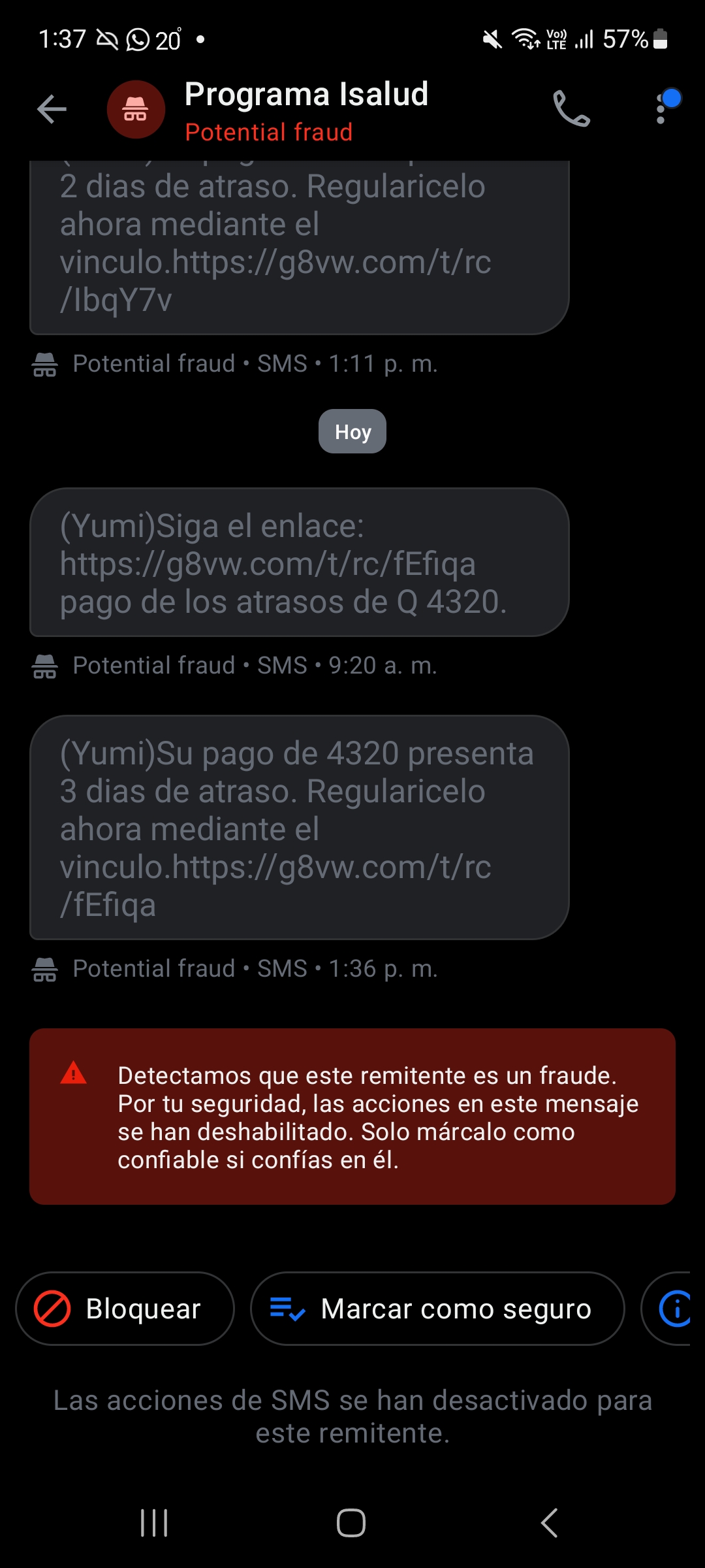 ALERT, YUMI SCAM.
