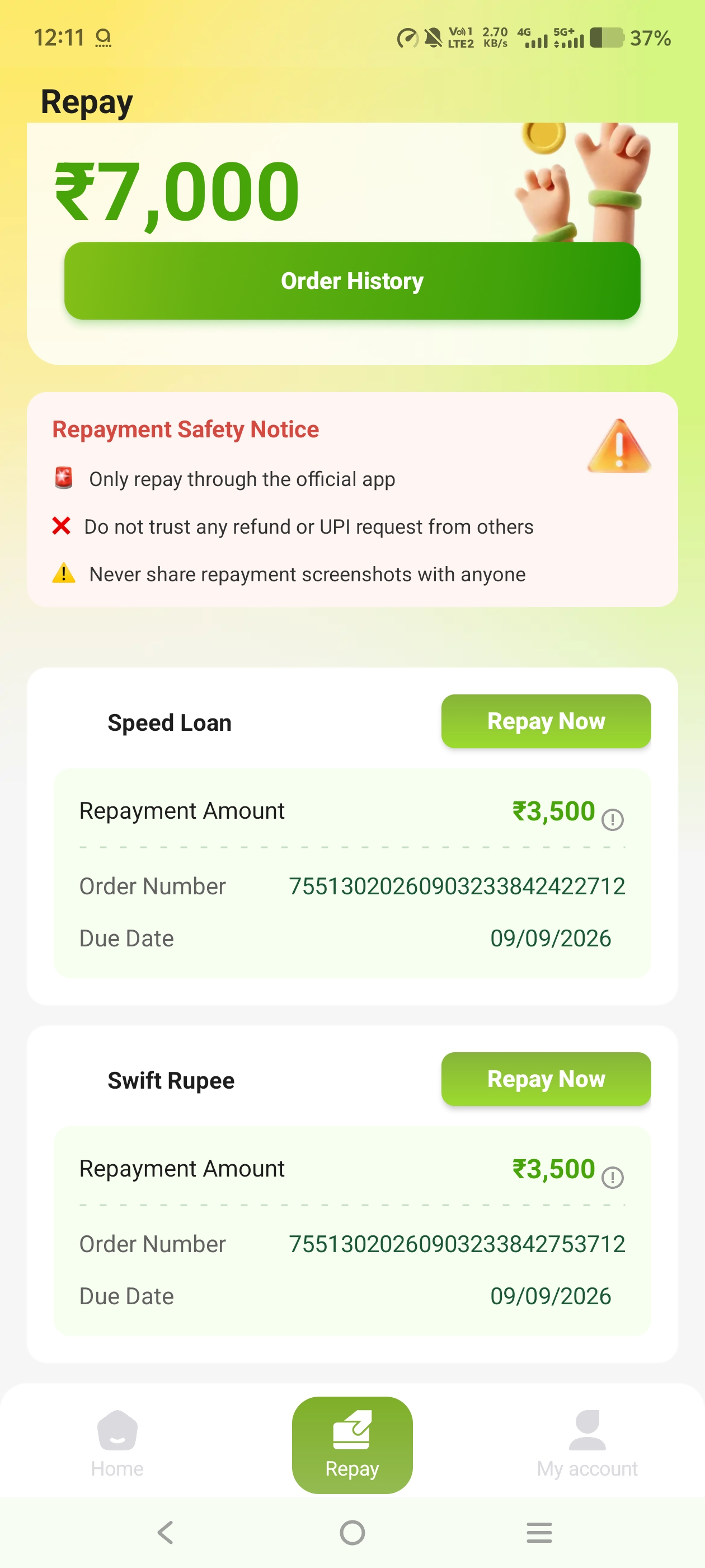 7 days loan trap name of the app Polaris cash