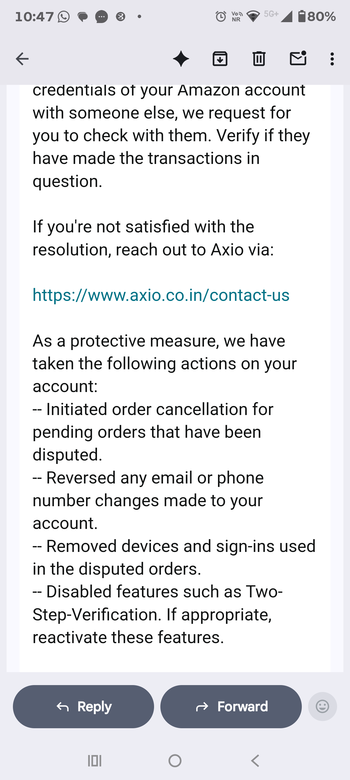 Got AI ASSISTANT amazon call from USA - image 2