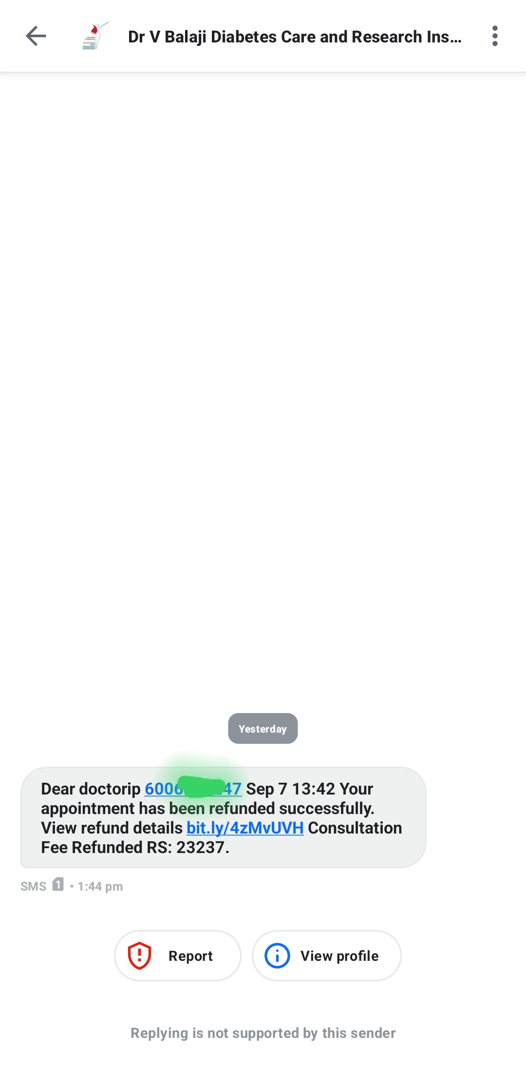 Dr V Balaji Diabetes Care and Research Institute