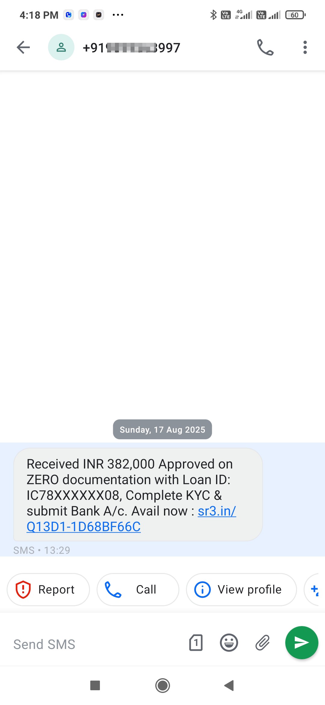scam messages