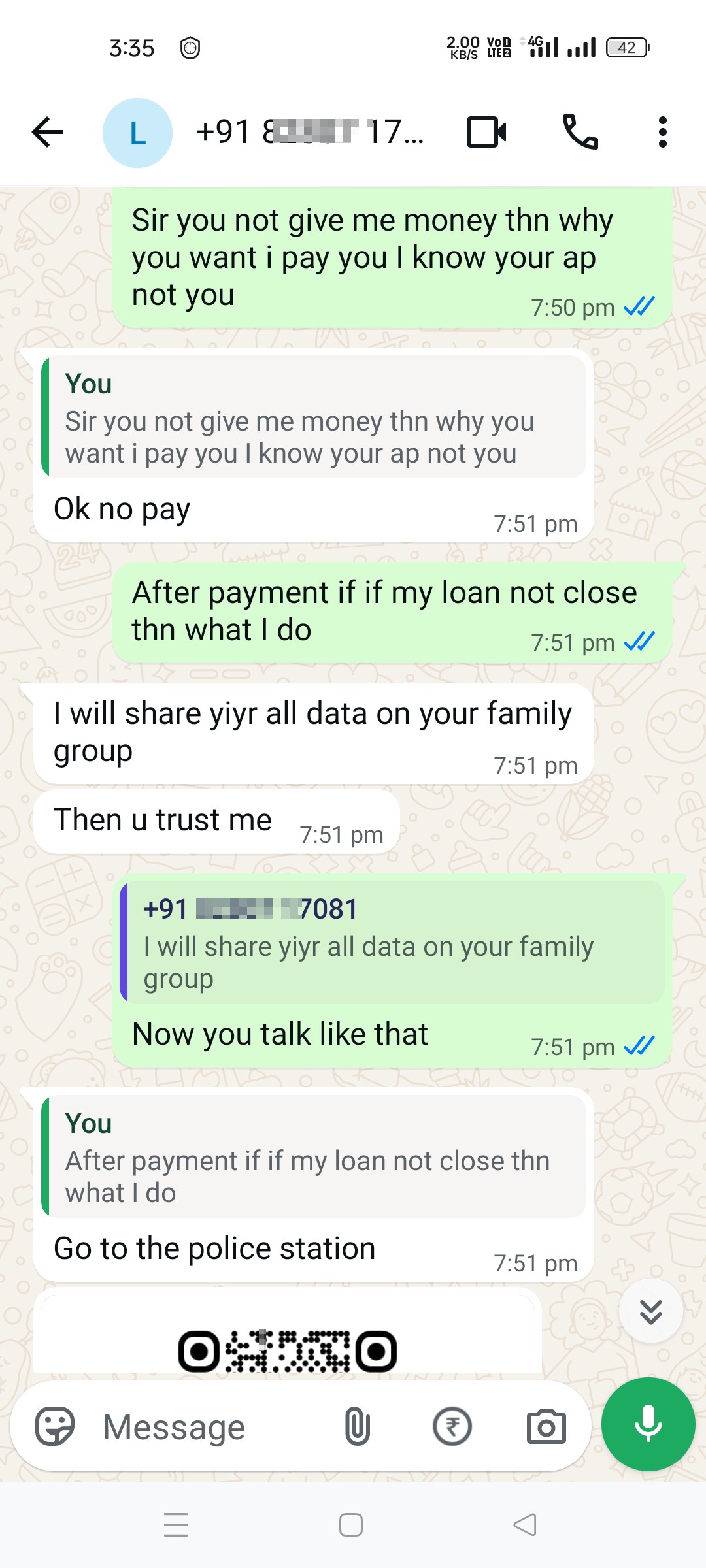 rupeelin is froad loan app please be careful 