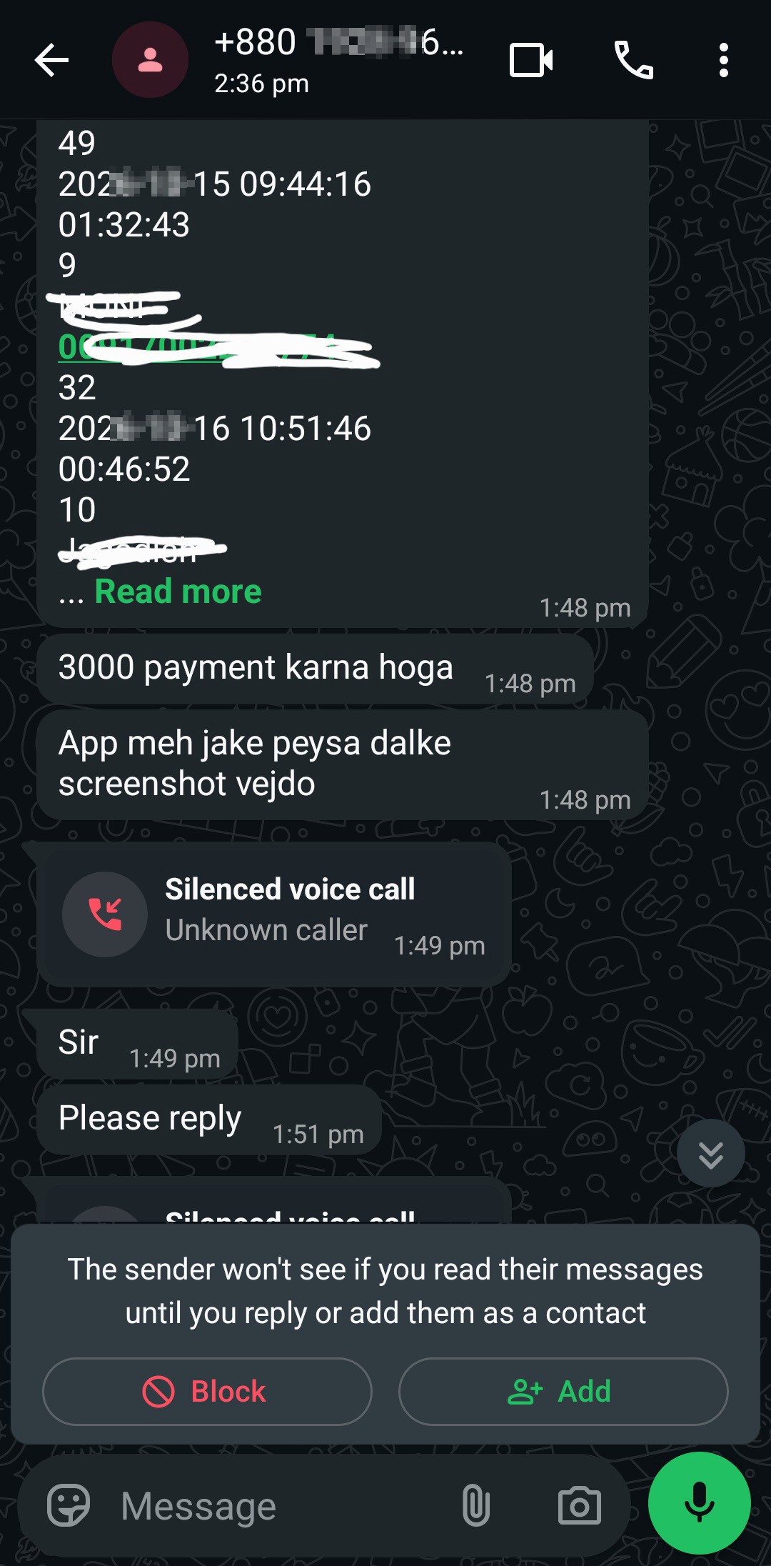 scammed