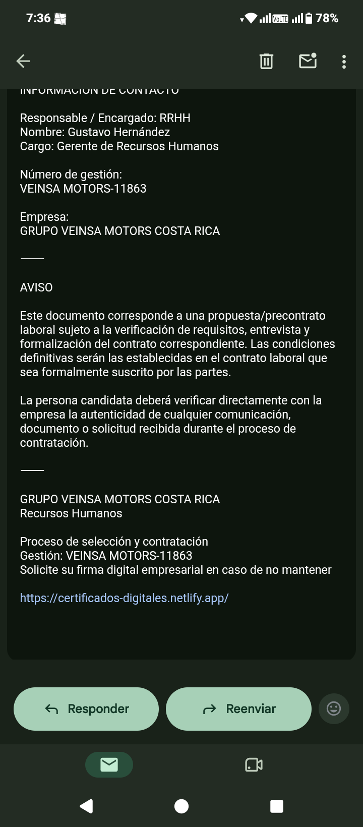 Possible Employment Scam - image 2