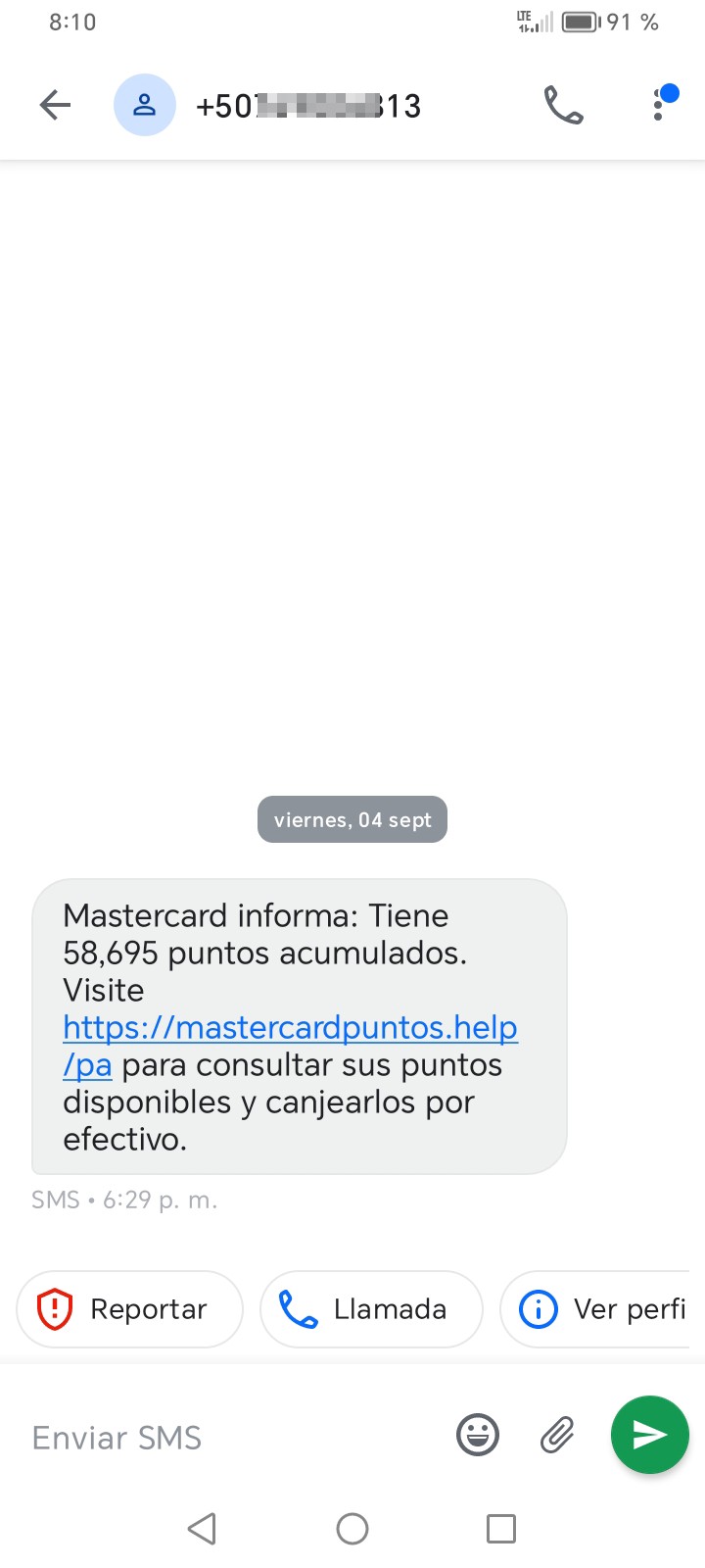 Cash back scam