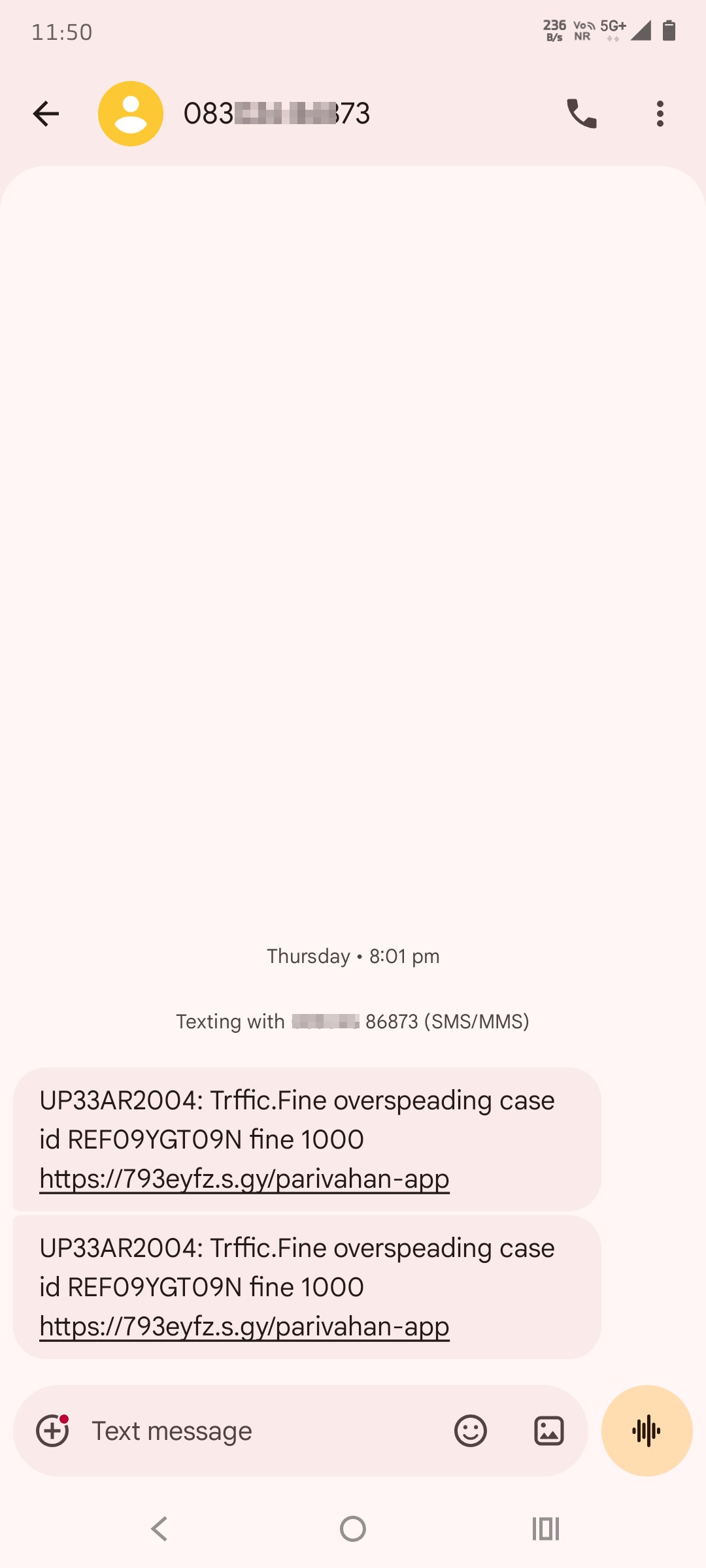 FAKE CHALAN LINK TO PAY PENDING PAYMENT 