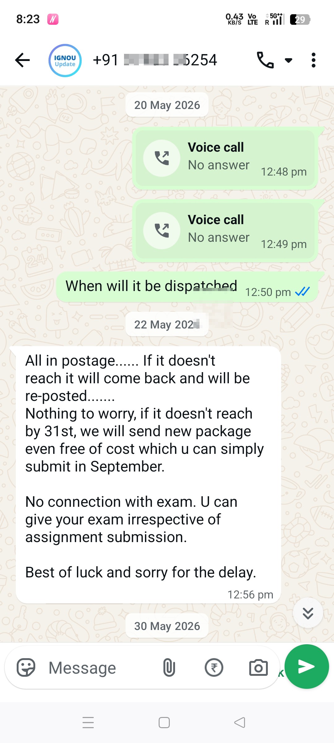 Ignou Assignment Scam - image 2