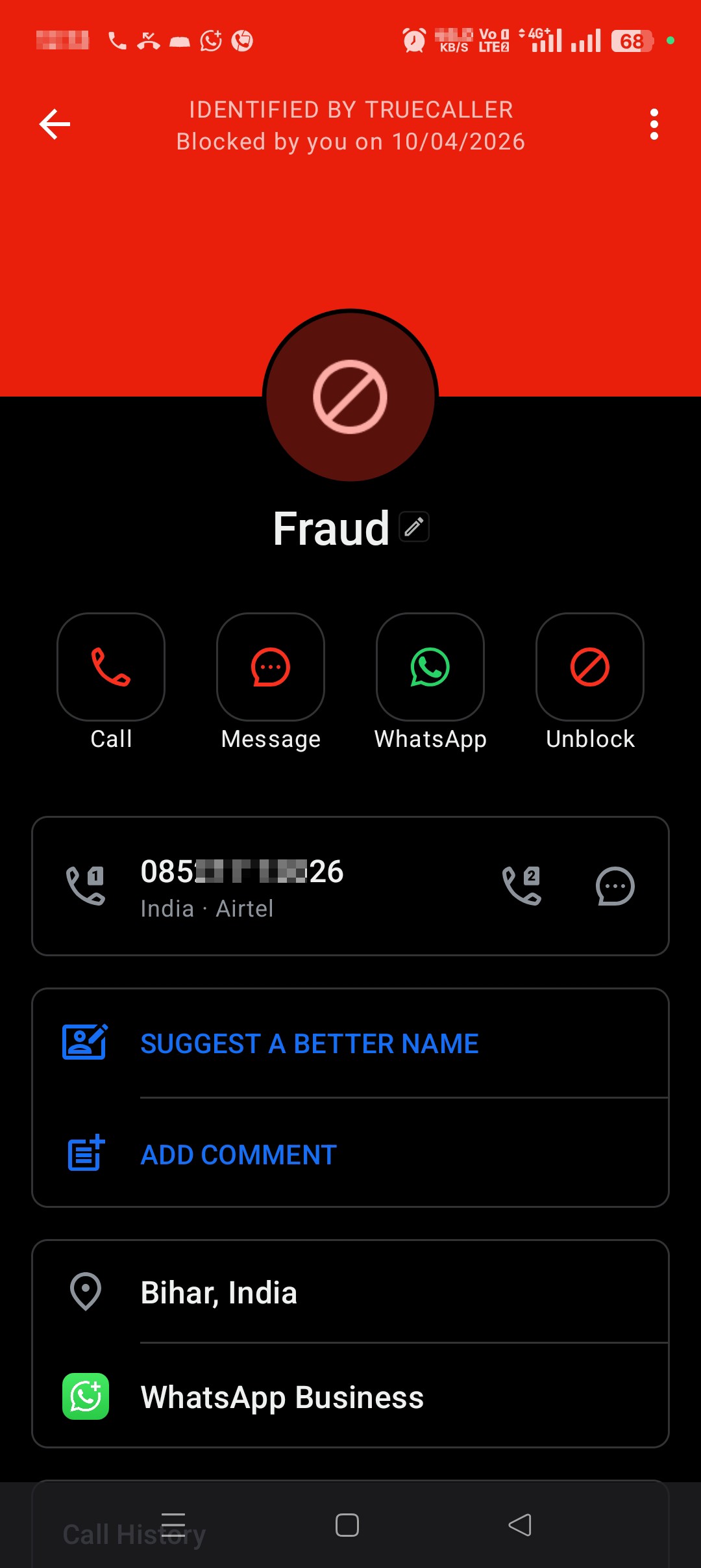 Bank Scammer