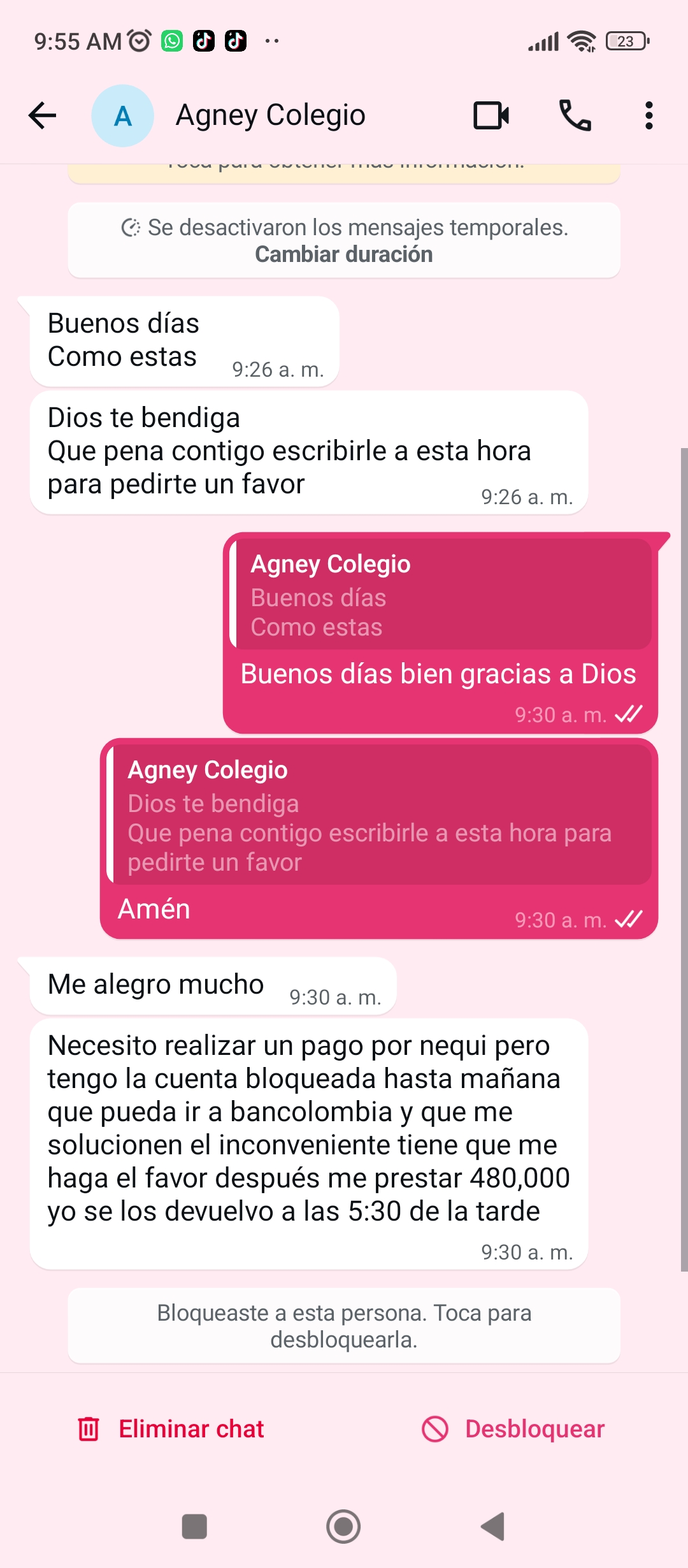 solicitan dinero